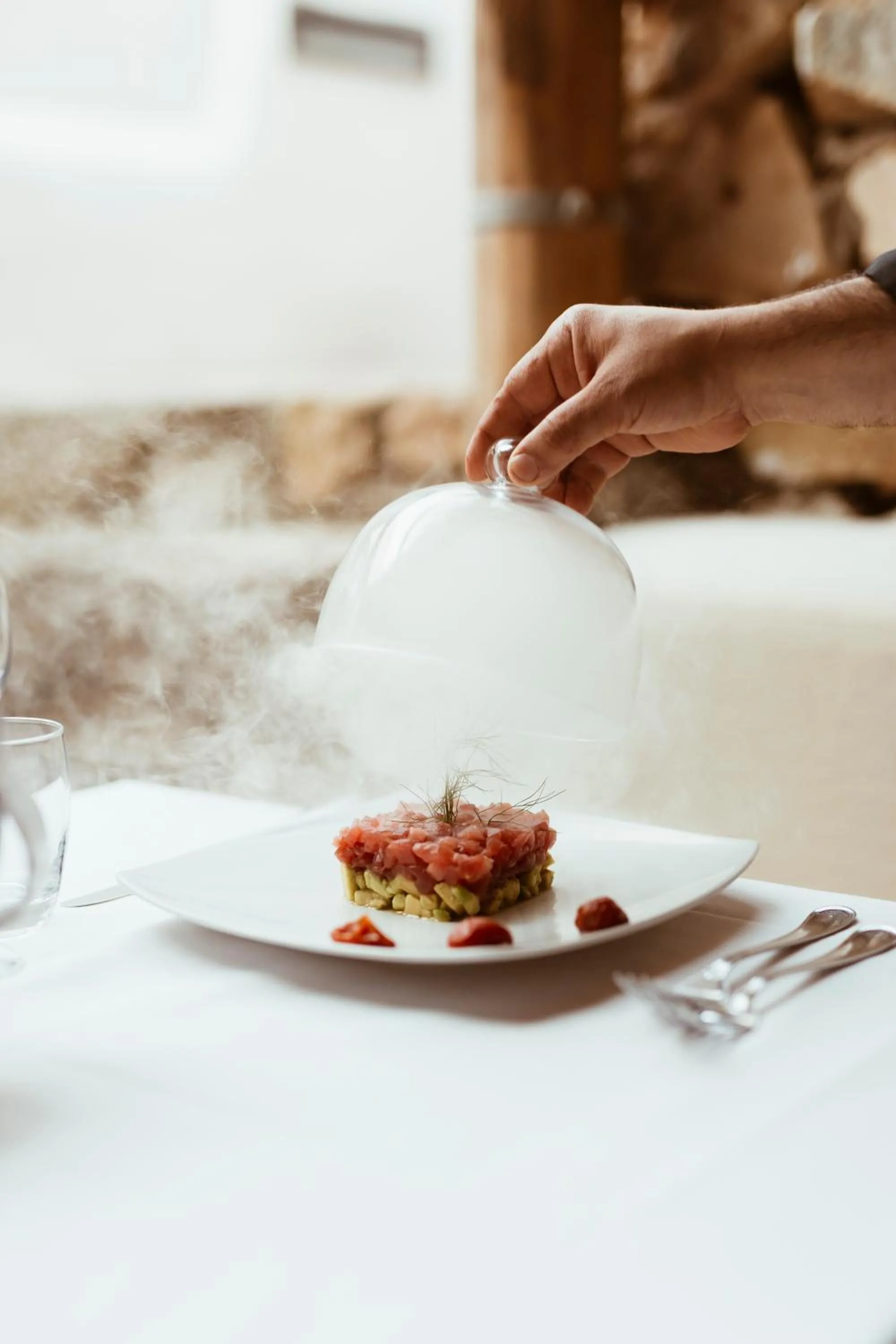 Food and drinks in Grand Hotel Santa Domitilla