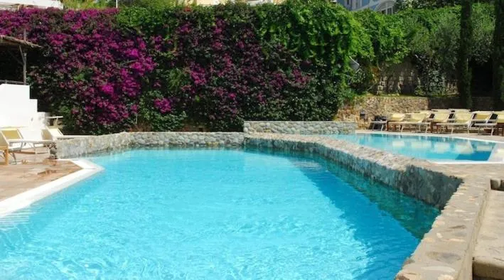 Swimming pool in Grand Hotel Santa Domitilla