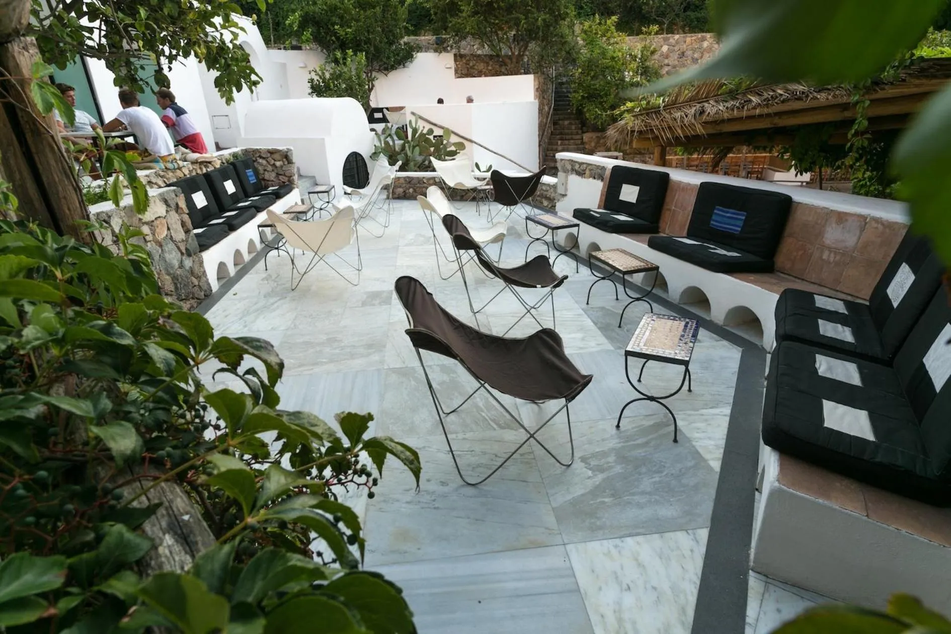 Patio in Grand Hotel Santa Domitilla