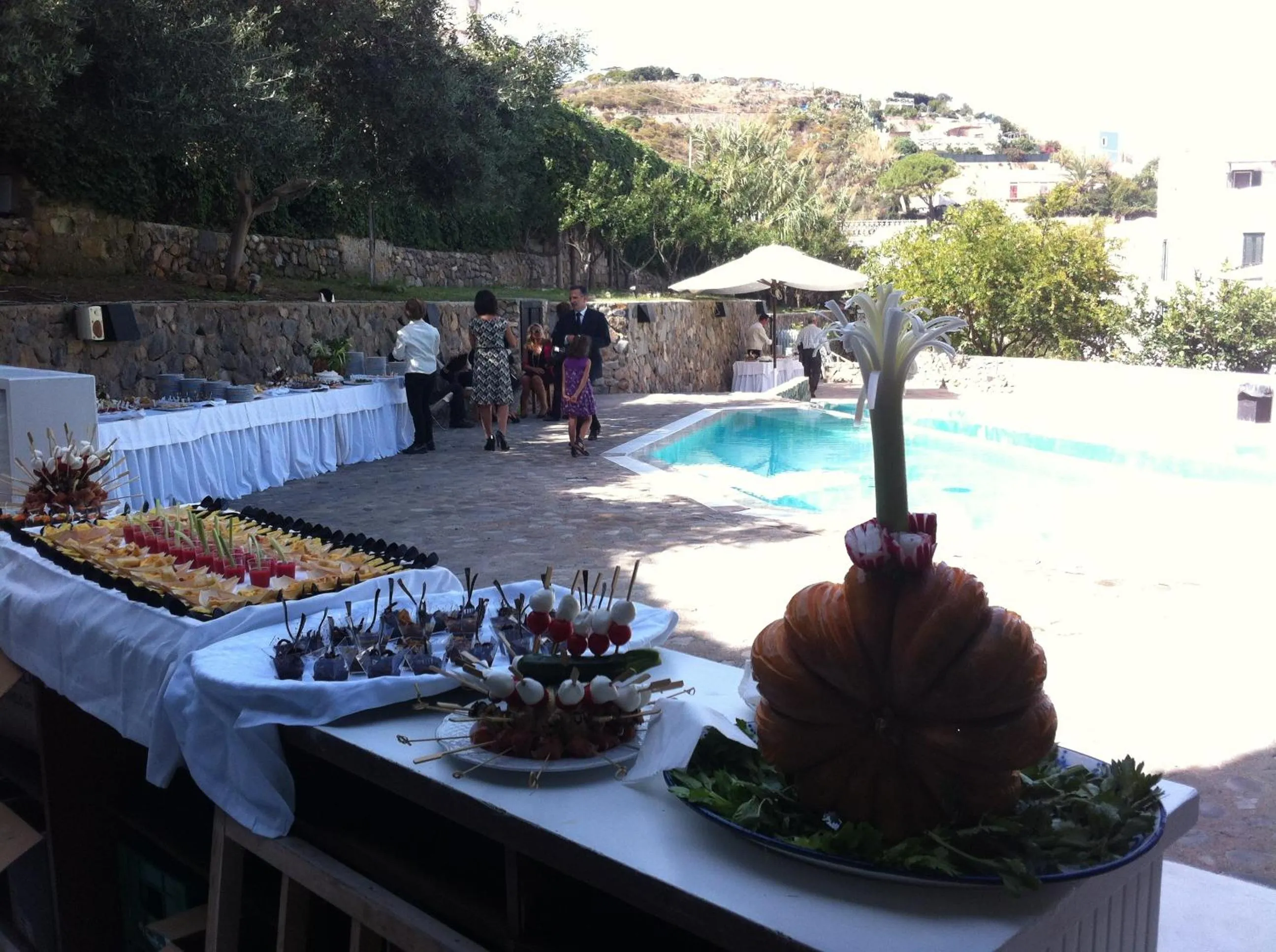 Food and drinks in Grand Hotel Santa Domitilla