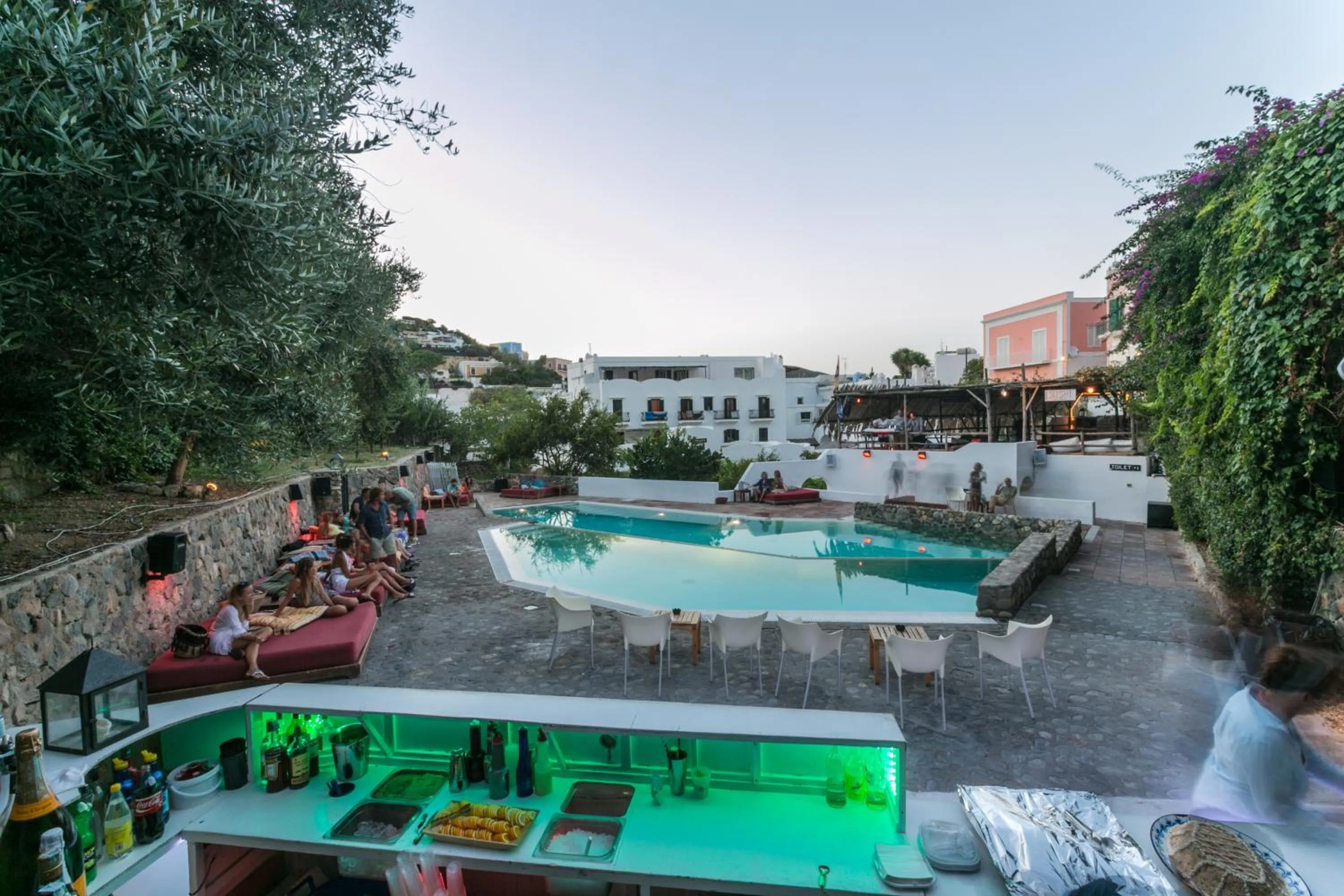Day in Grand Hotel Santa Domitilla