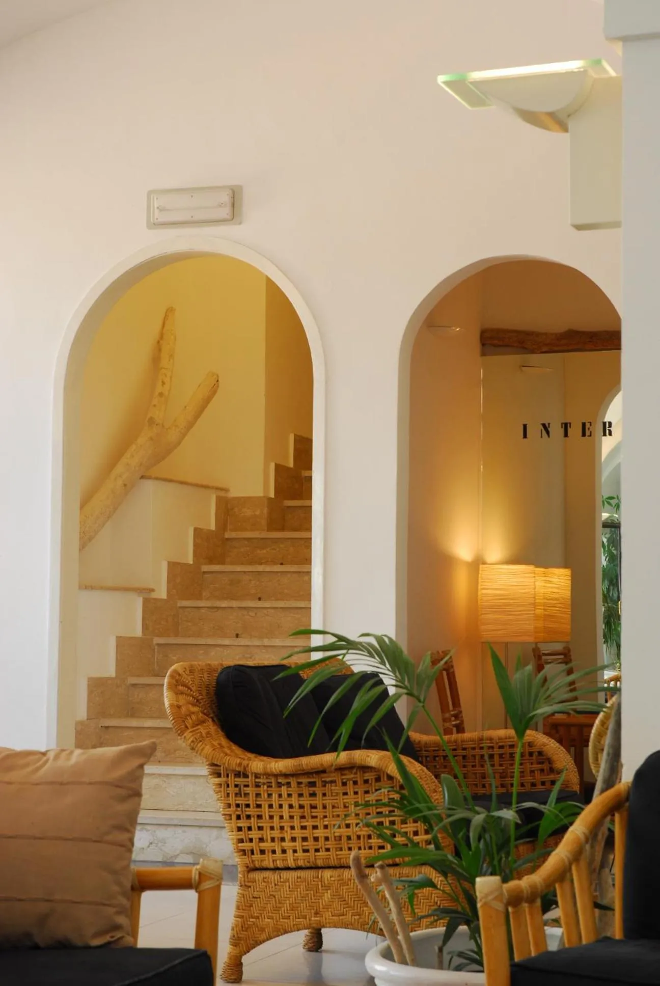 Lobby or reception in Grand Hotel Santa Domitilla