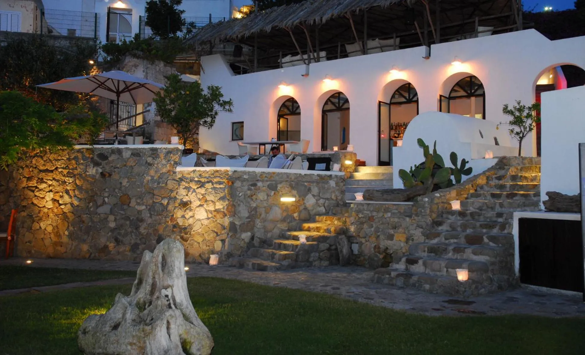 Facade/entrance in Grand Hotel Santa Domitilla