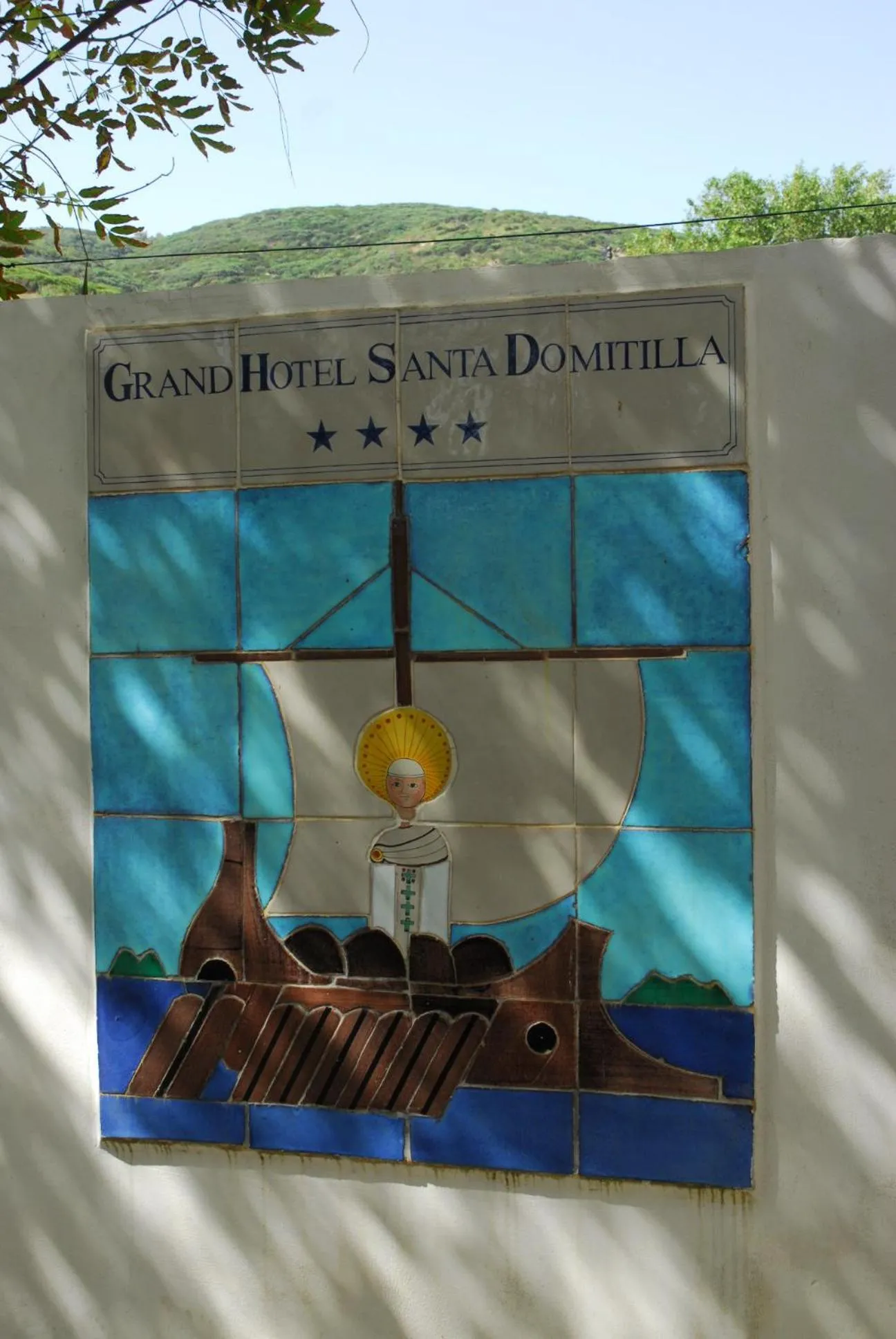 Facade/entrance in Grand Hotel Santa Domitilla