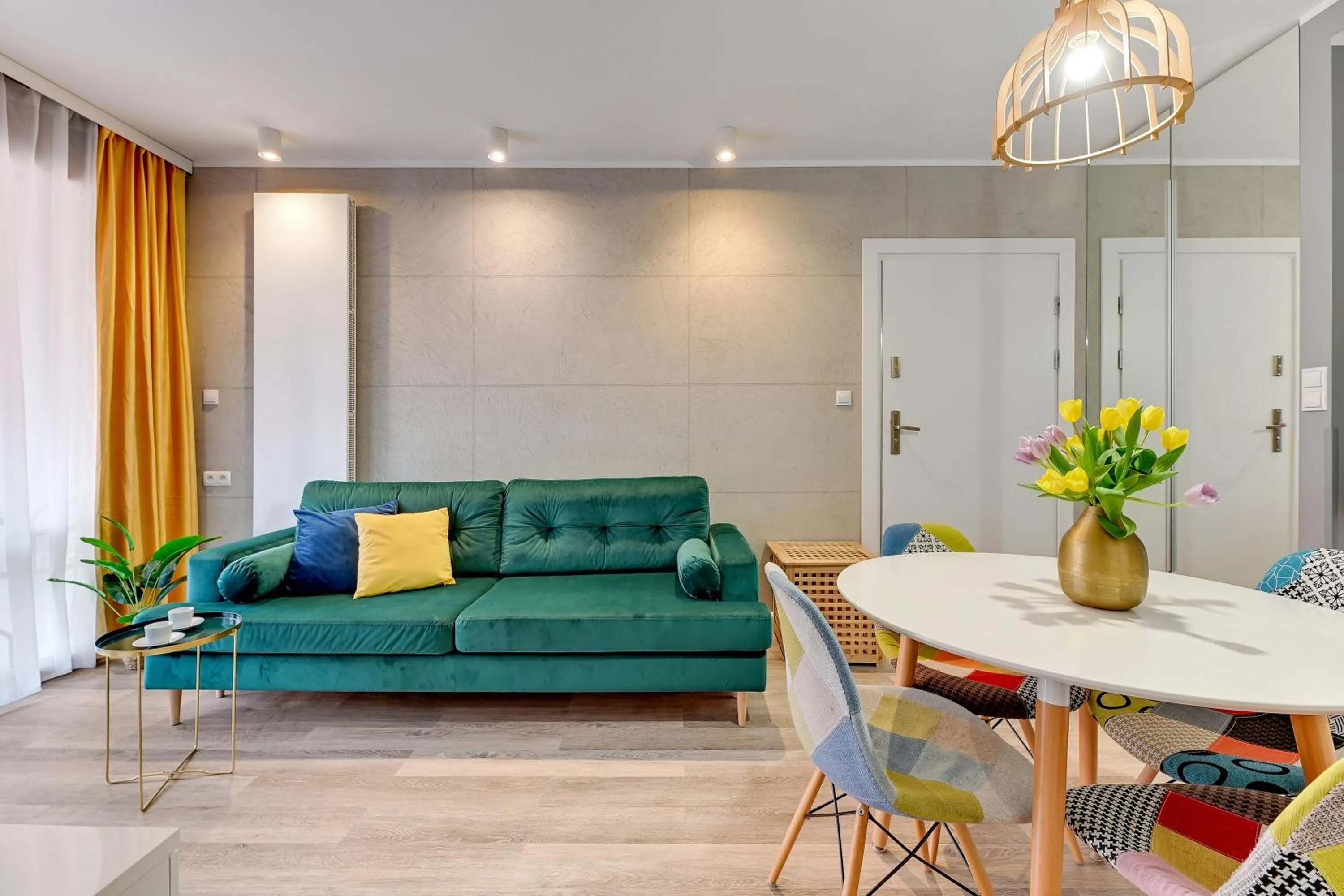 Living room in Aura - Riverside & Parking by Downtown Apartments
