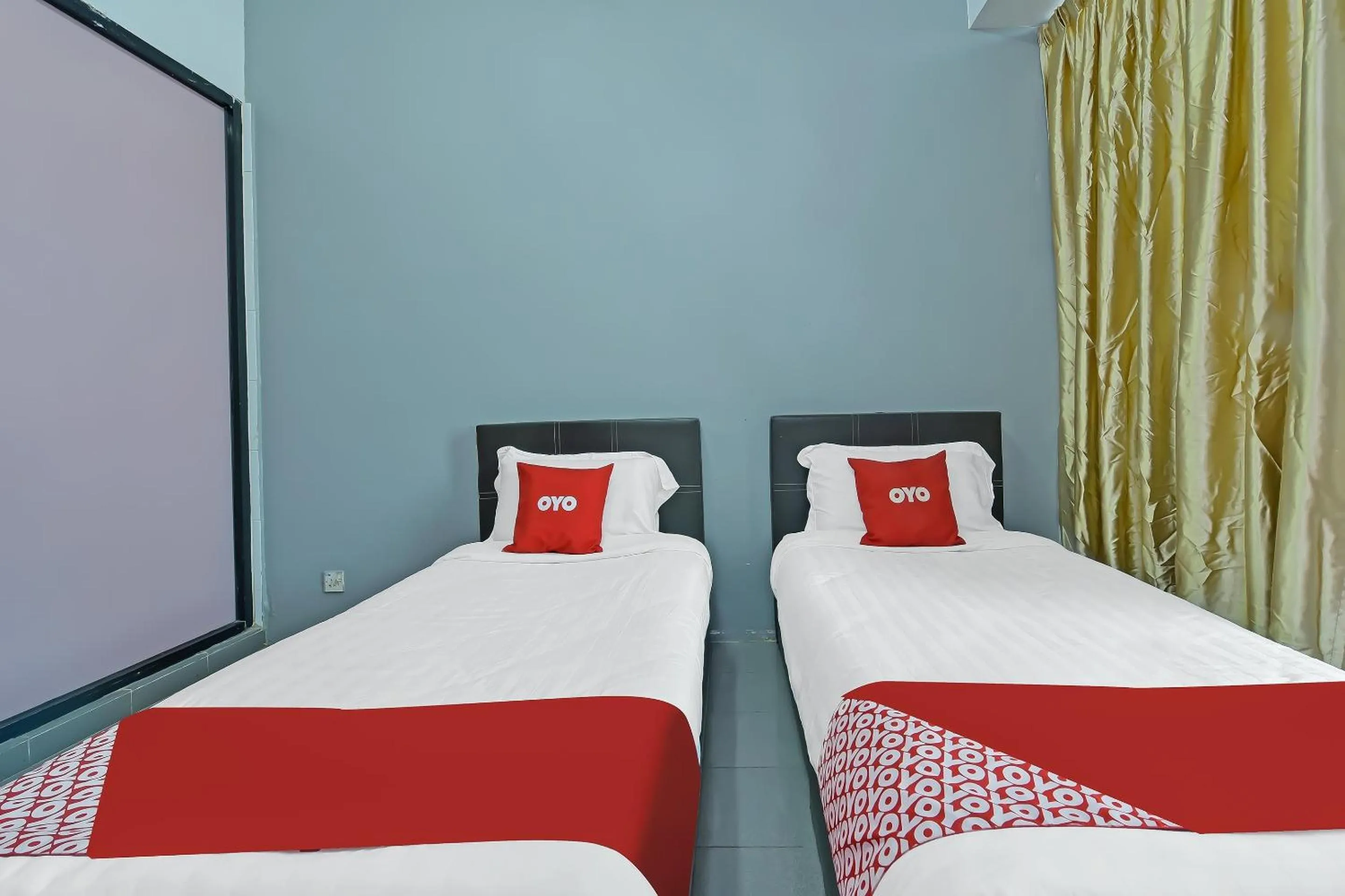 Bedroom, Bed in Hotel O Purple Town