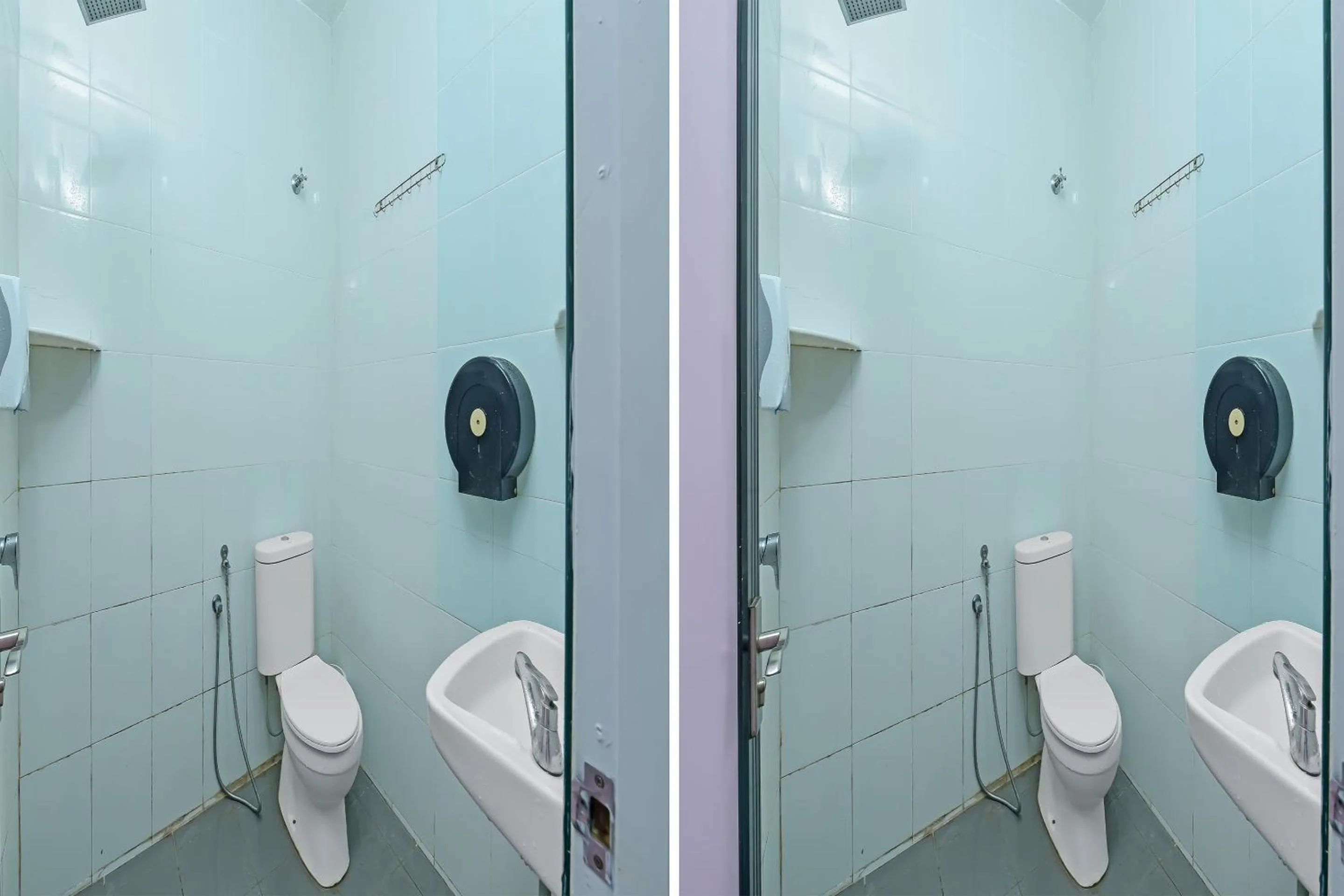 Bathroom in Hotel O Purple Town