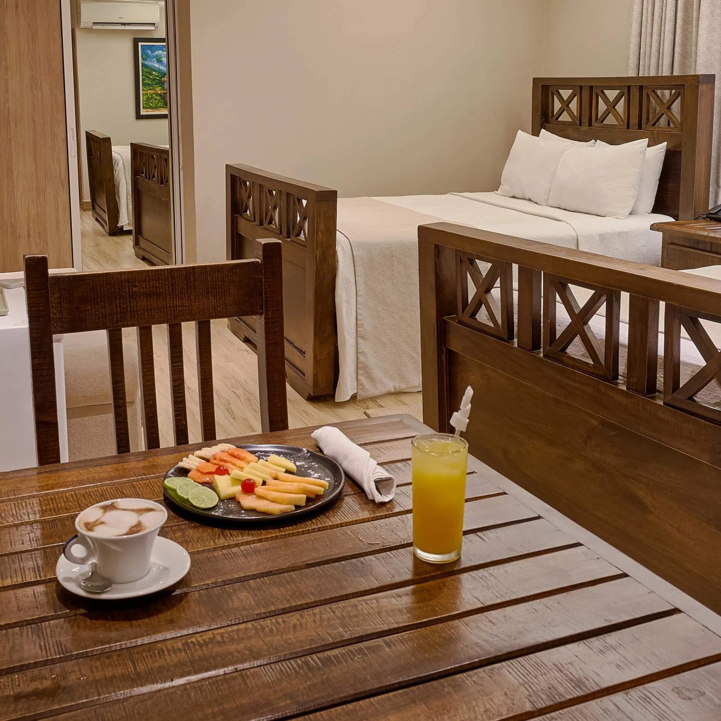 Food and drinks in Hotel Riazor