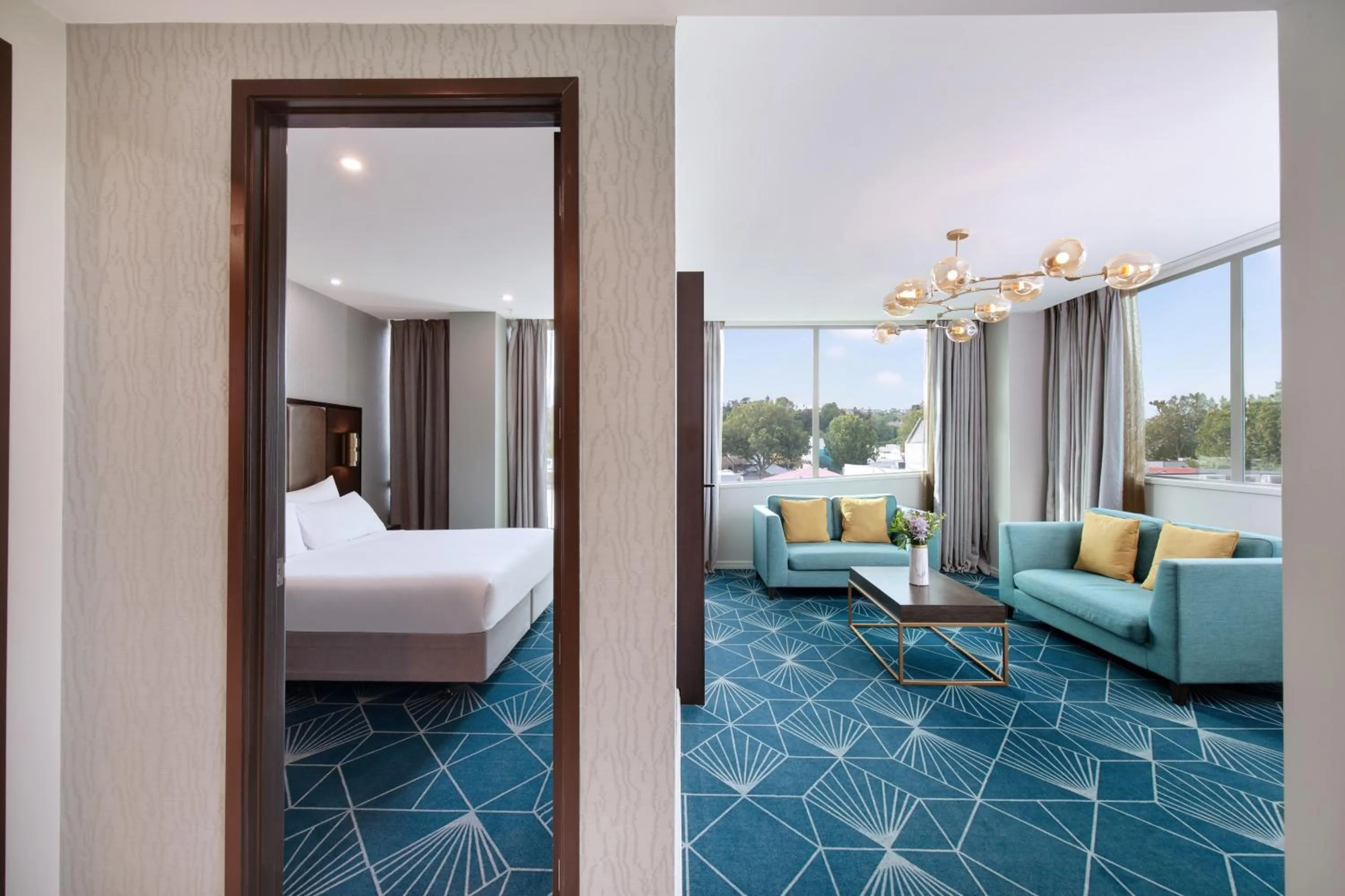 Bed in Swiss-Belhotel Napier