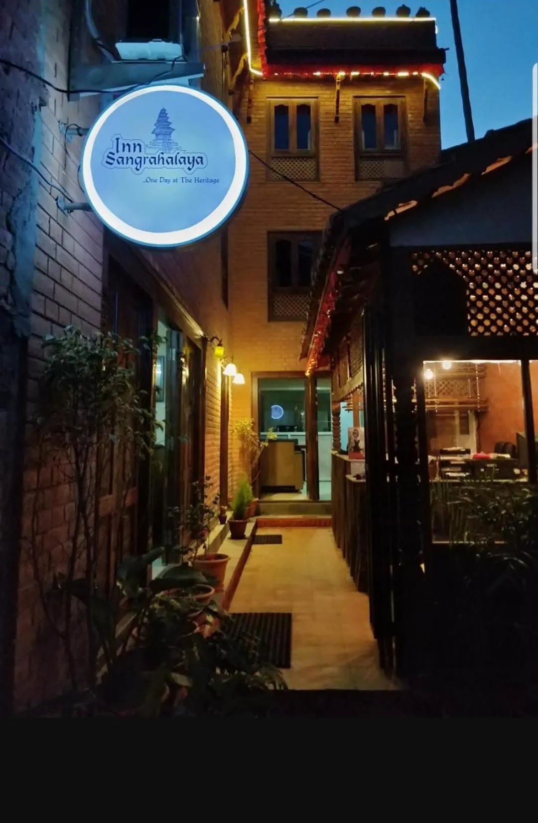 Property building in Inn Sangrahalaya