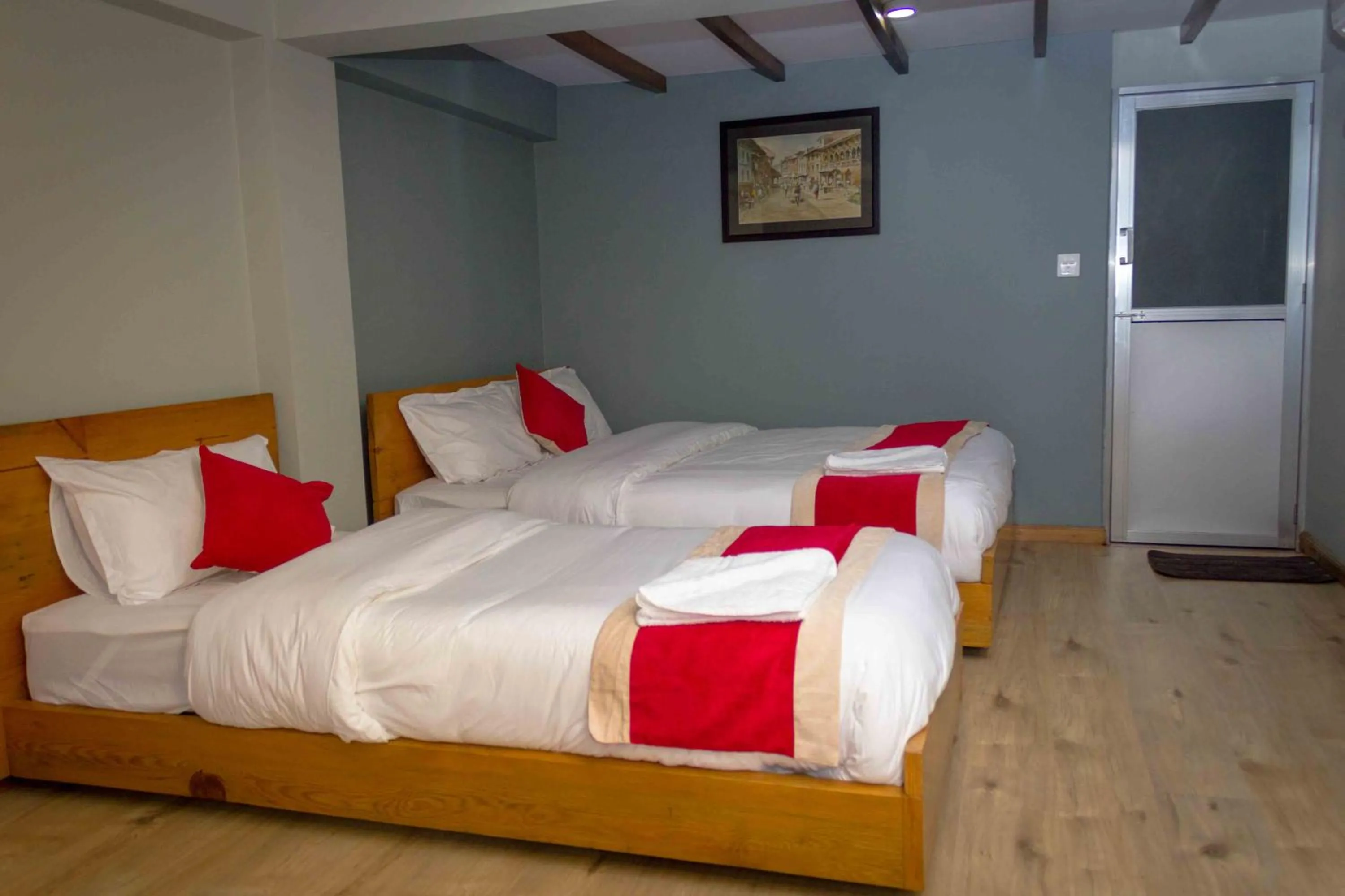 Bed in Inn Sangrahalaya