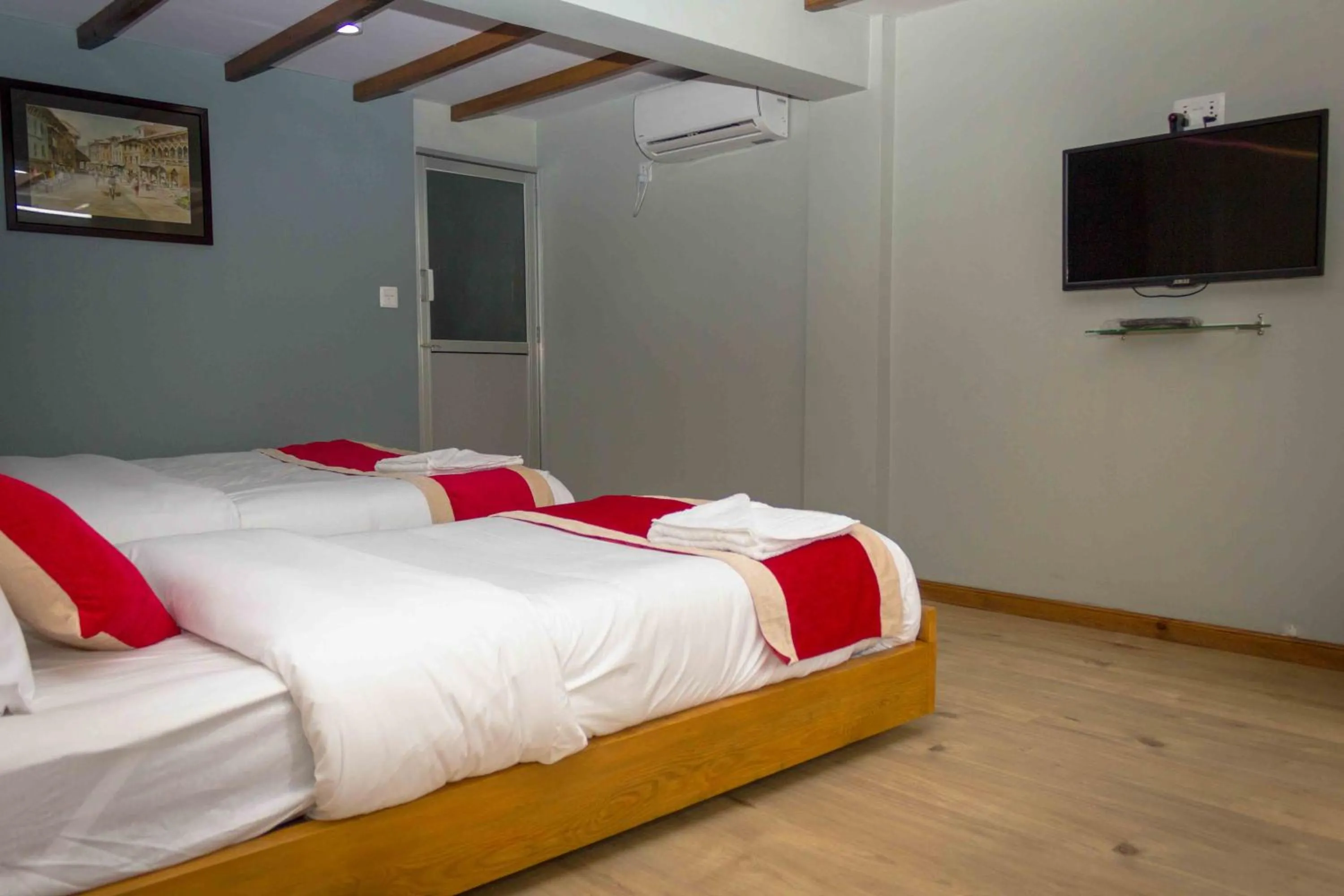 Bed in Inn Sangrahalaya
