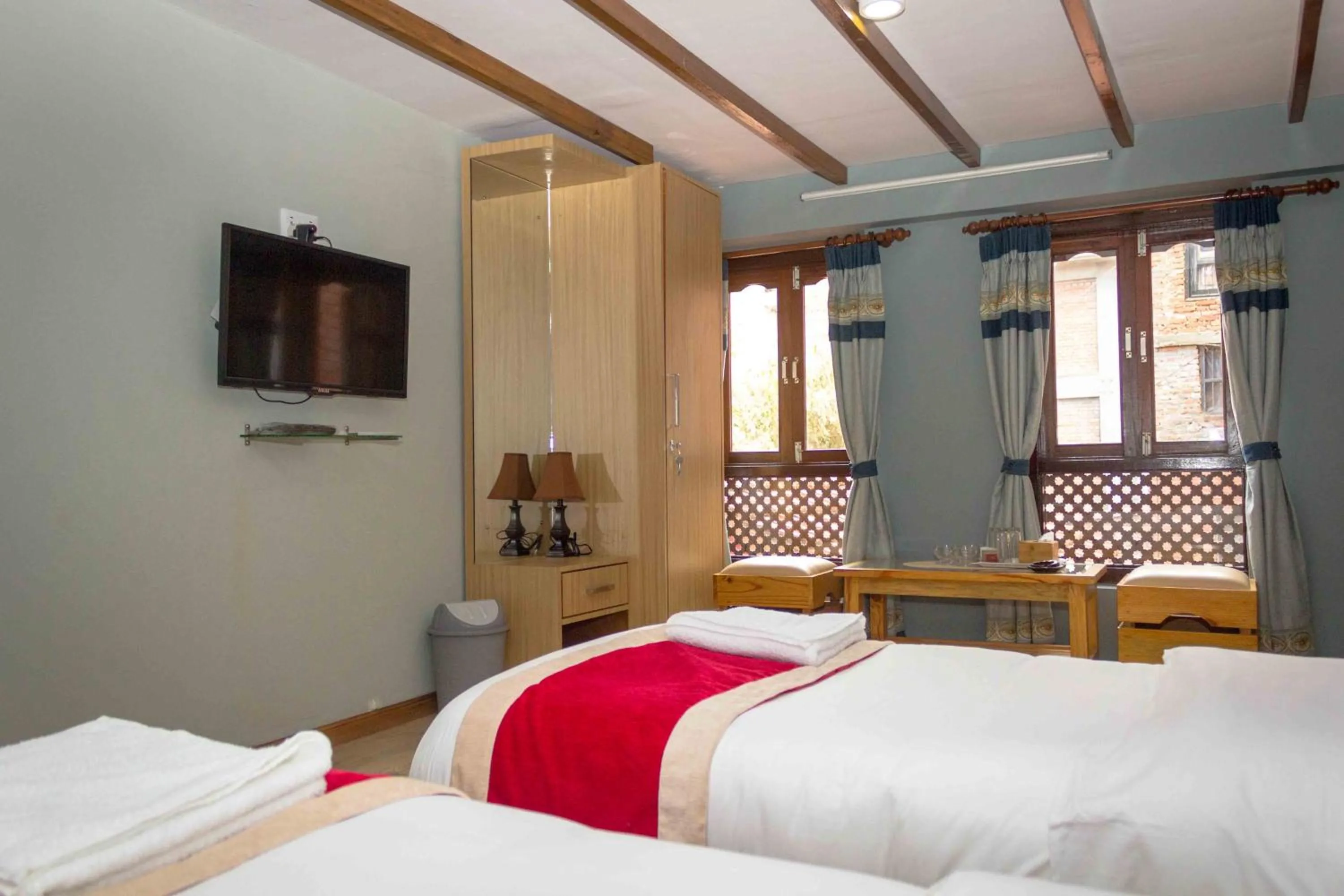 Bed in Inn Sangrahalaya
