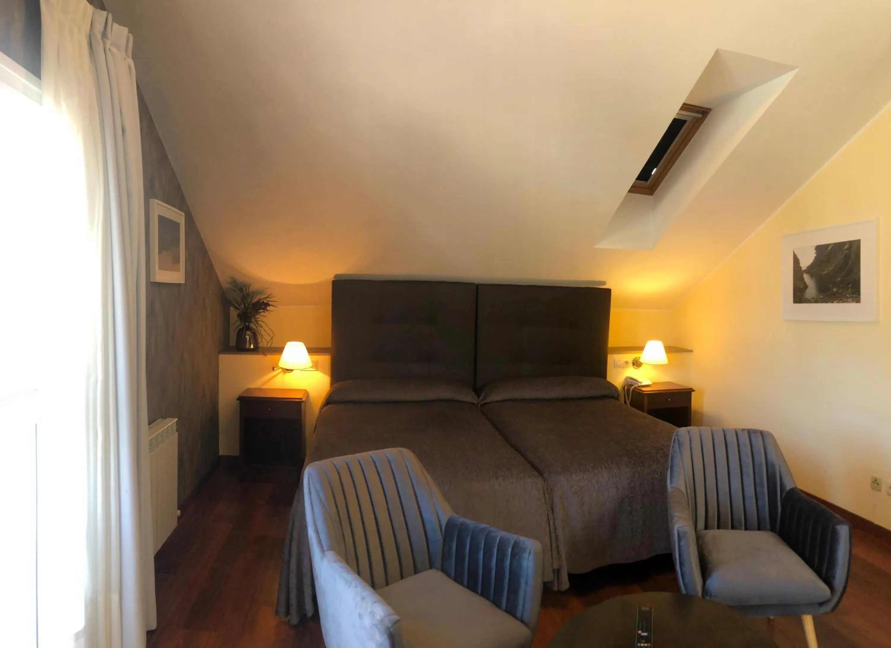 Bed in Hotel Verdemar