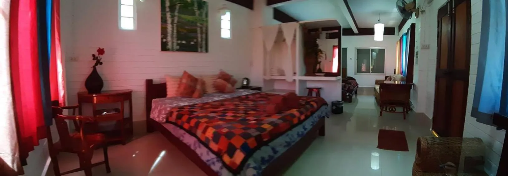Bed in Banthorphan Resort