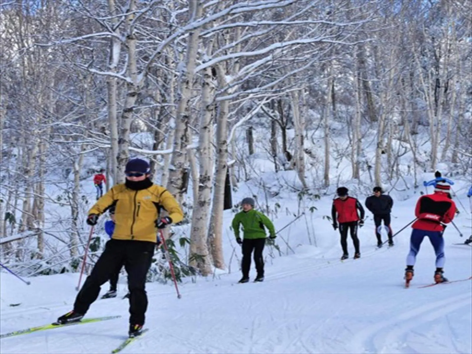 Skiing in K's House Hokkaido - Asahidake Onsen Hostel