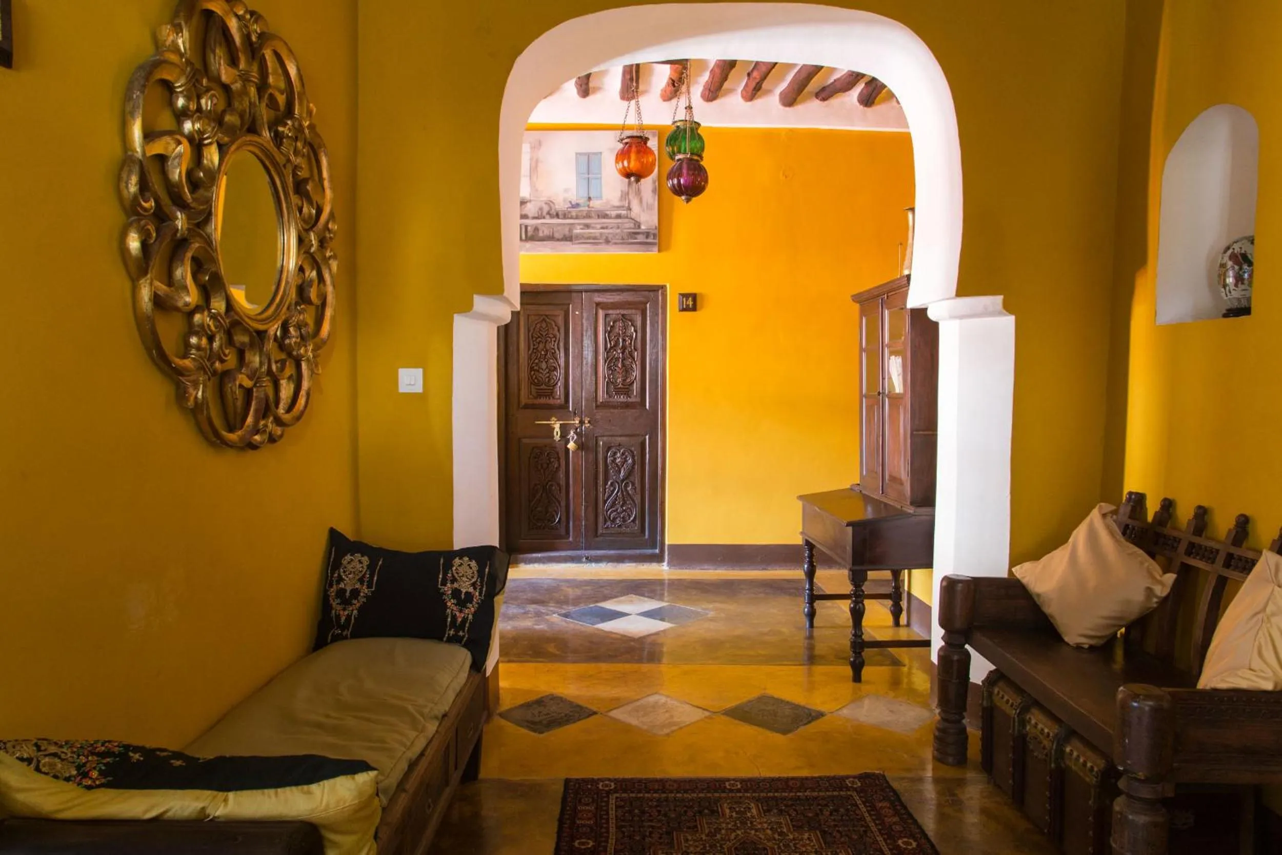 Lobby or reception in Kholle House