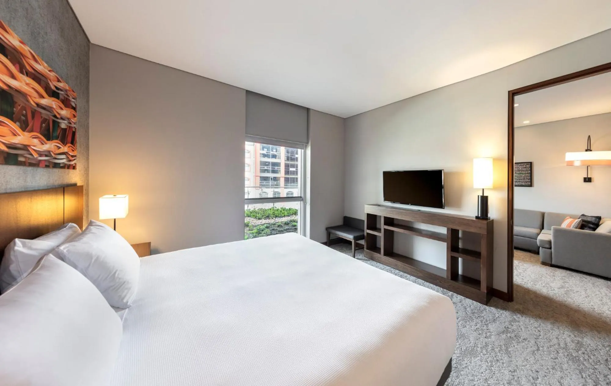 Bedroom, Bed in Hyatt Place Bogota Convention Center