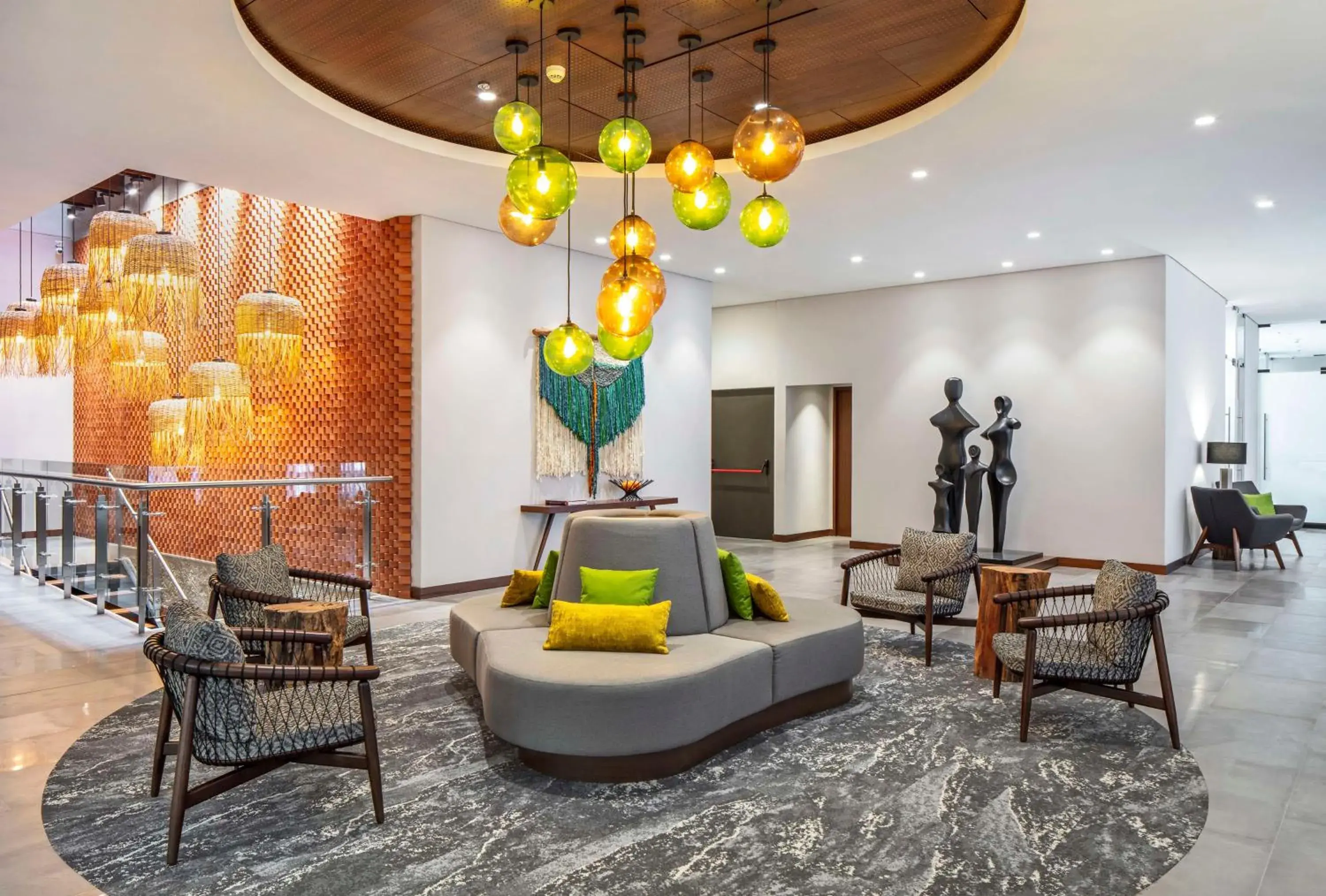 Lobby or reception in Hyatt Place Bogota Convention Center Lobby or reception in Hyatt Place Bogota Convention Center