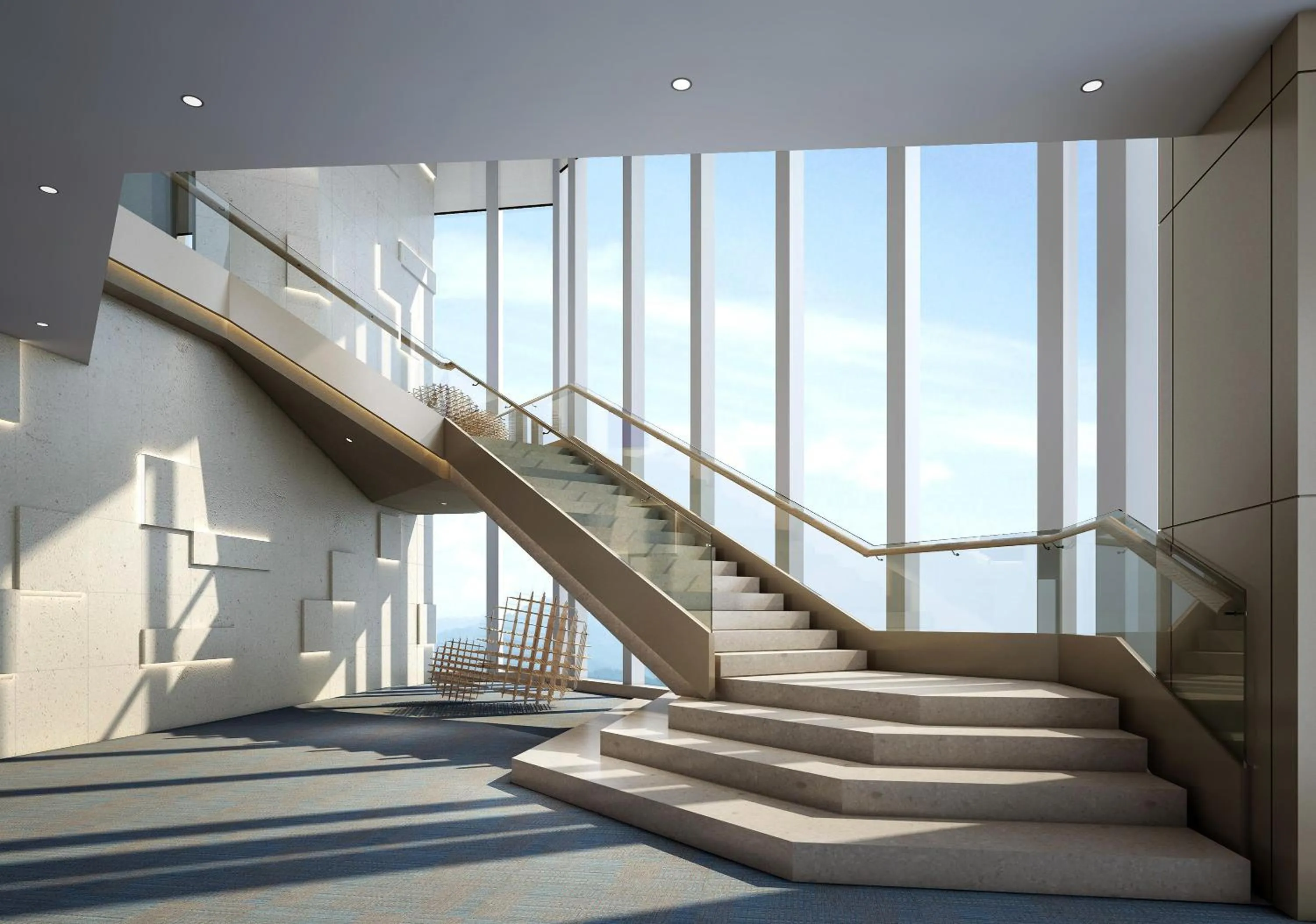 Decorative detail in Hyatt Place Liuzhou