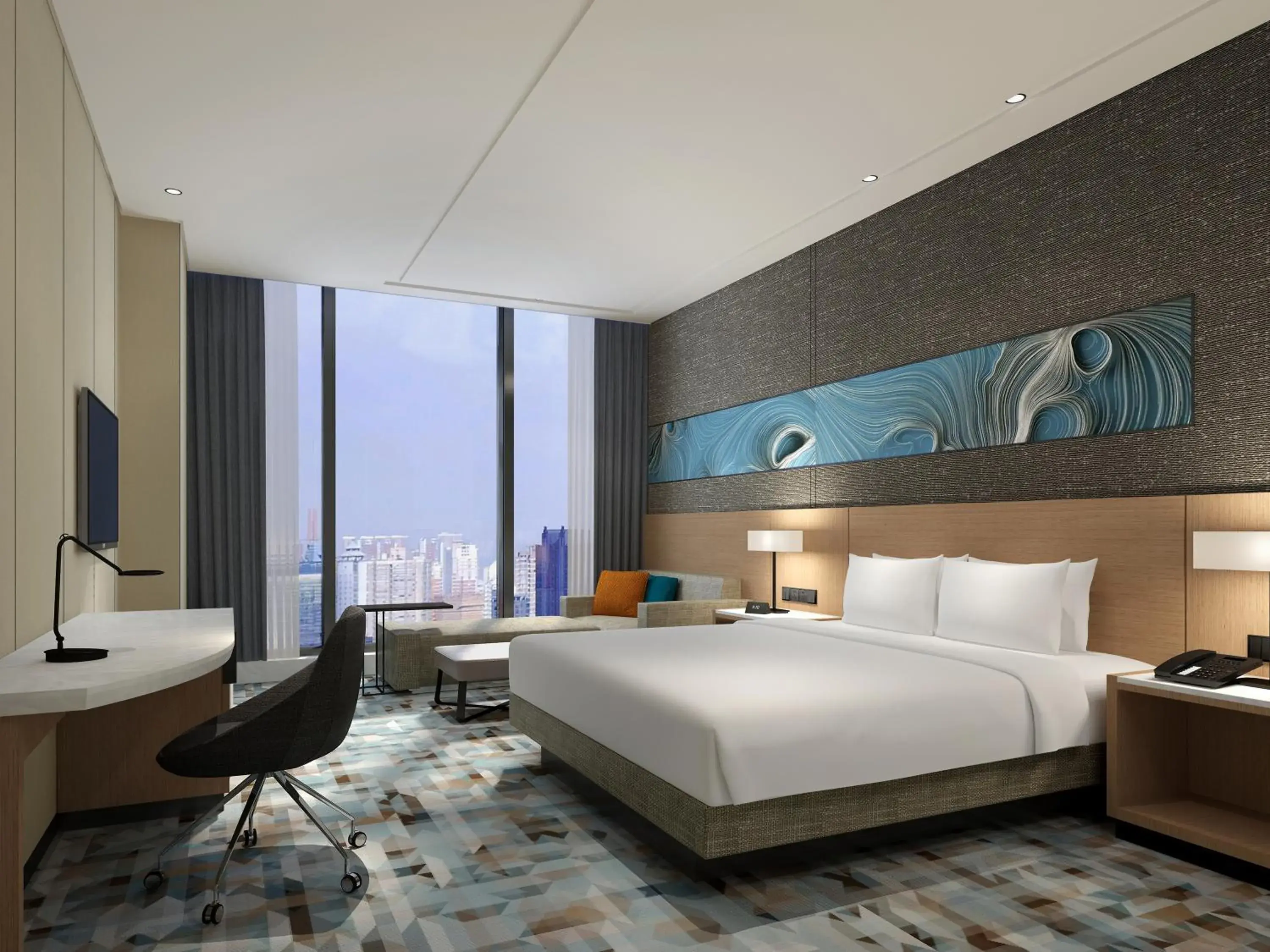 Bed in Hyatt Place Liuzhou Bed in Hyatt Place Liuzhou