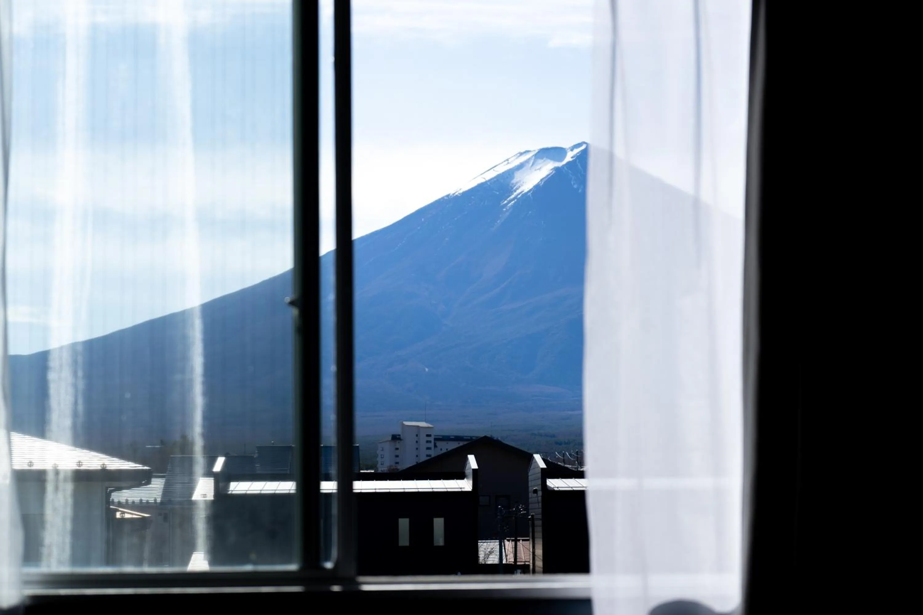 Mountain view in Fuji Guest House Ao