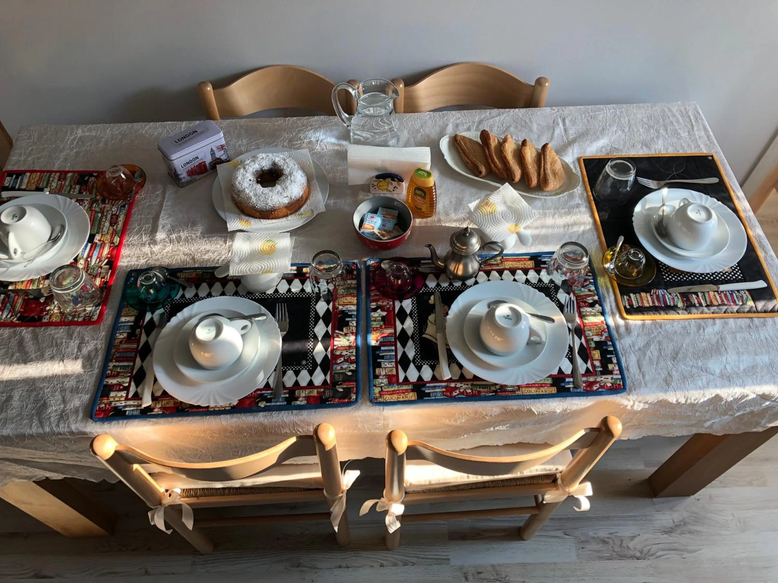 Breakfast in B&B La Rosa dei Venti