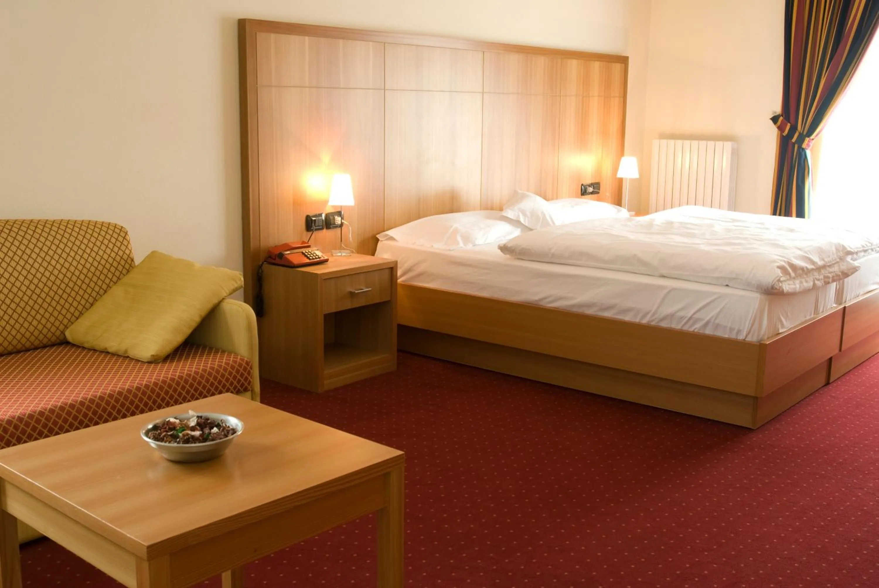 Bed in Hotel Touring