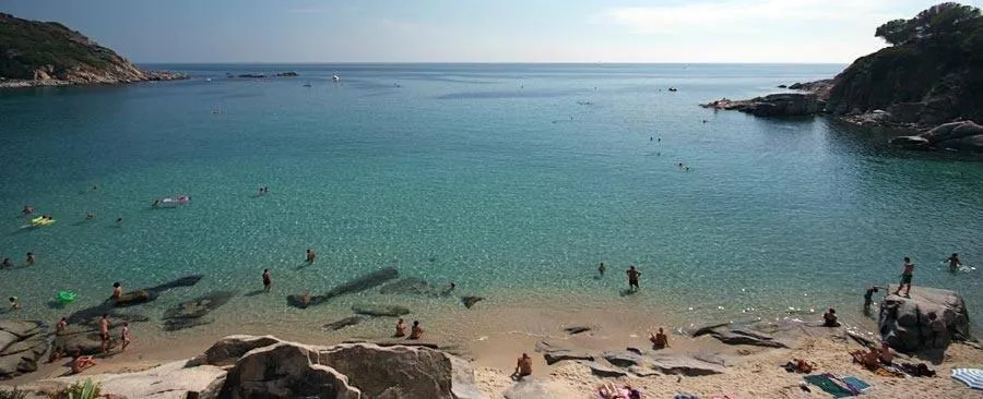 Beach in Hotel la Conchiglia