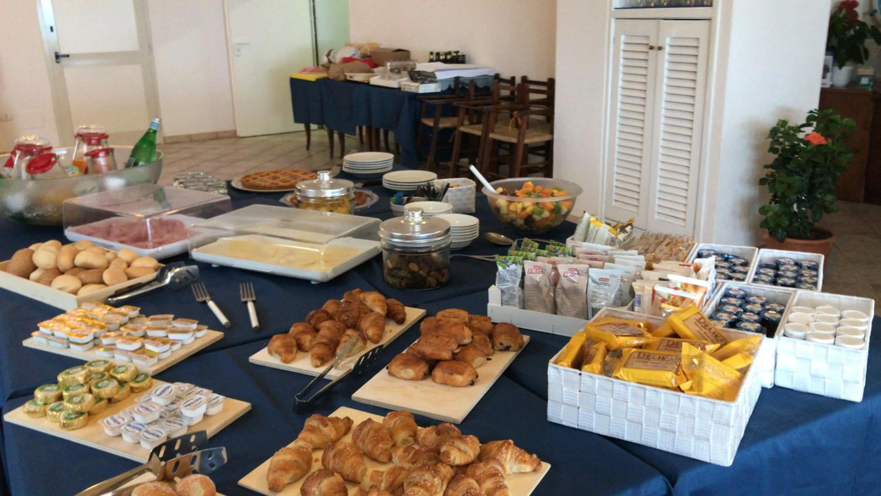 Food and drinks in Hotel la Conchiglia