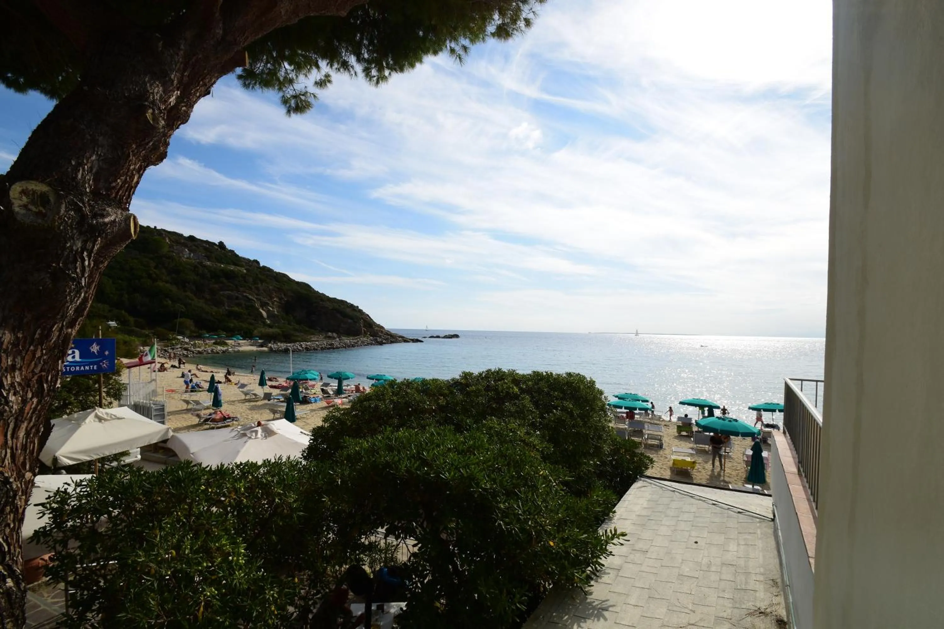 Sea view in Hotel la Conchiglia