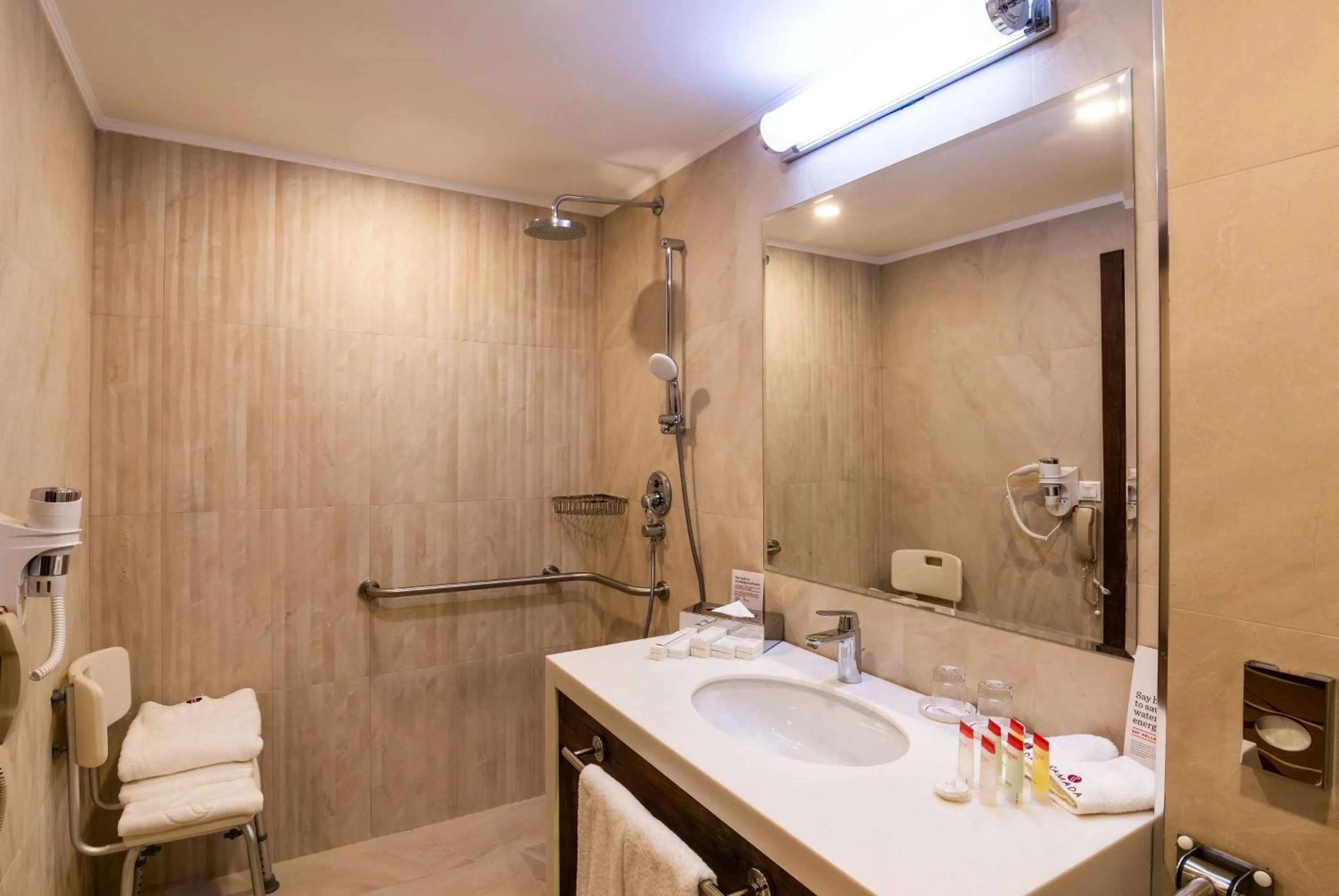 Bathroom in Ramada Hotel & Suites by Wyndham Yerevan
