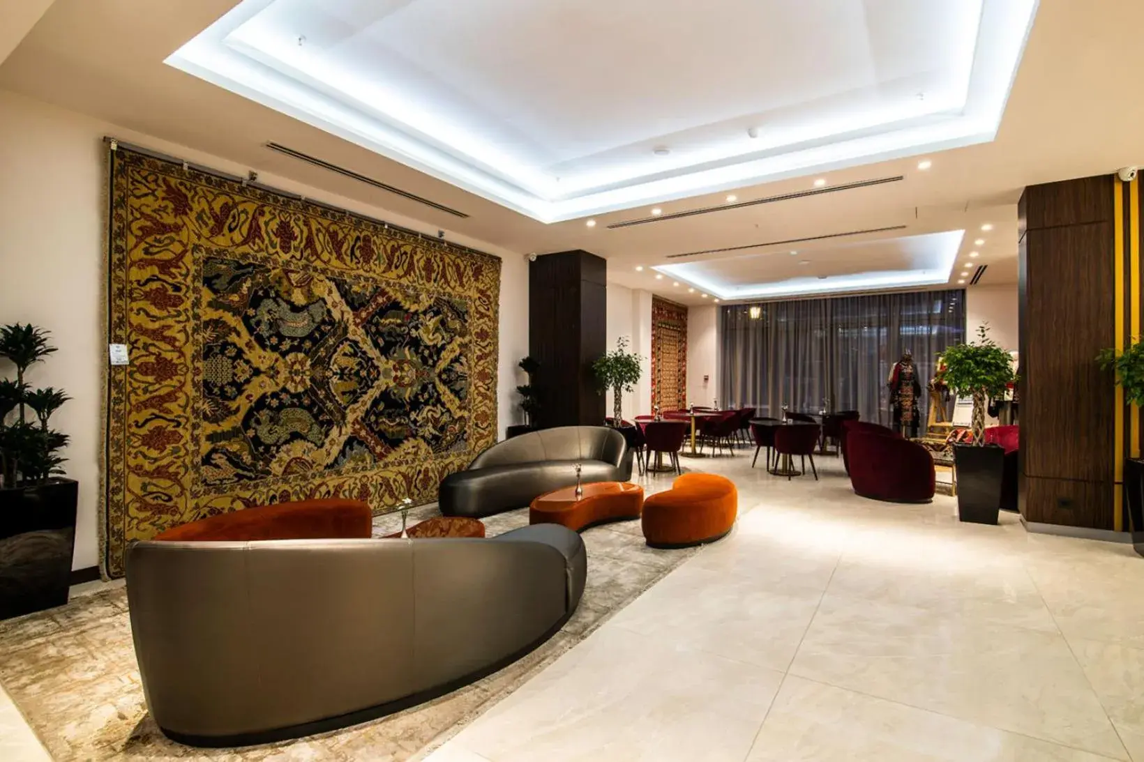 Lobby or reception in Ramada Hotel & Suites by Wyndham Yerevan Lobby or reception in Ramada Hotel & Suites by Wyndham Yerevan