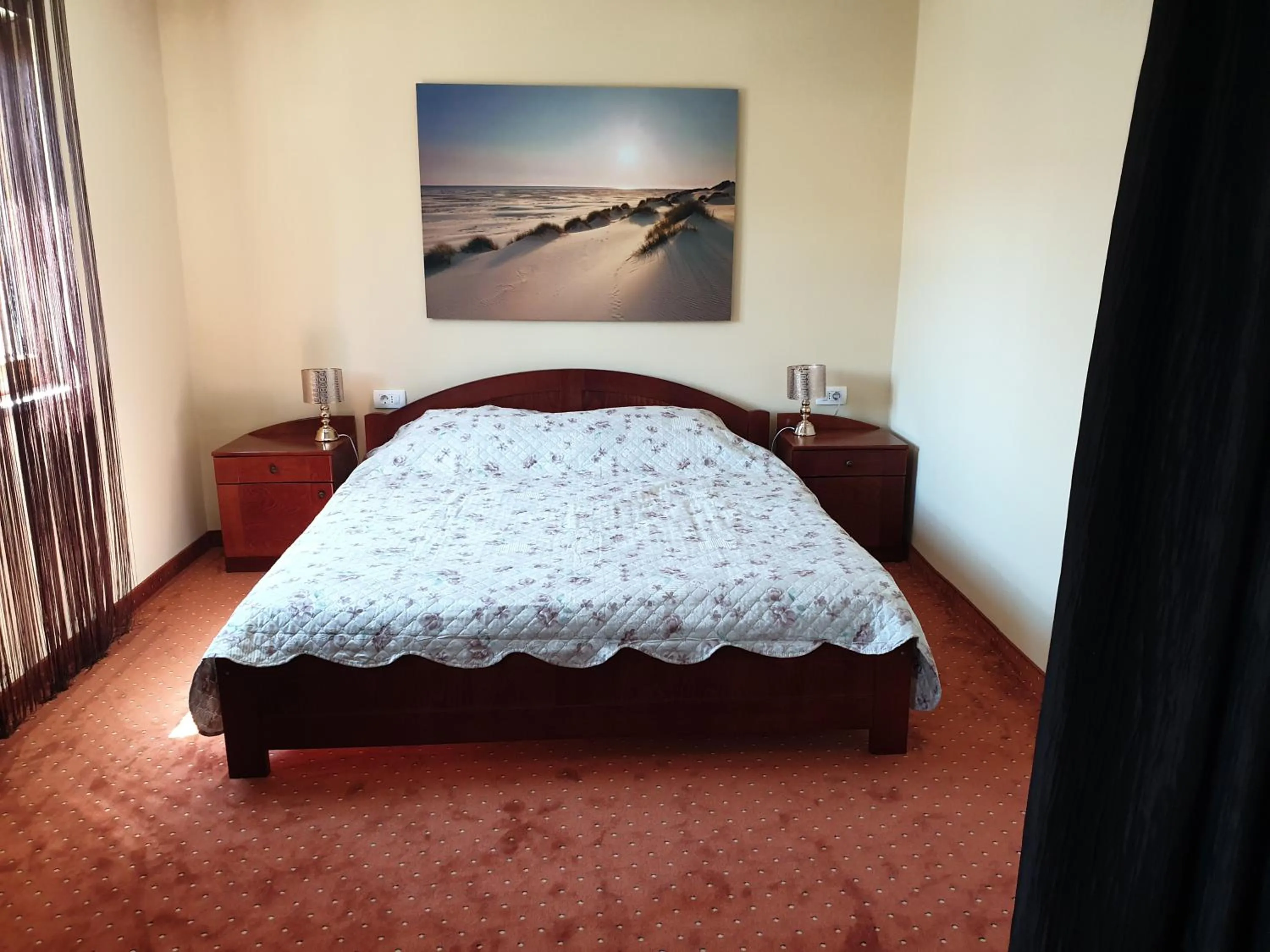 Bed in Hotel Miramare