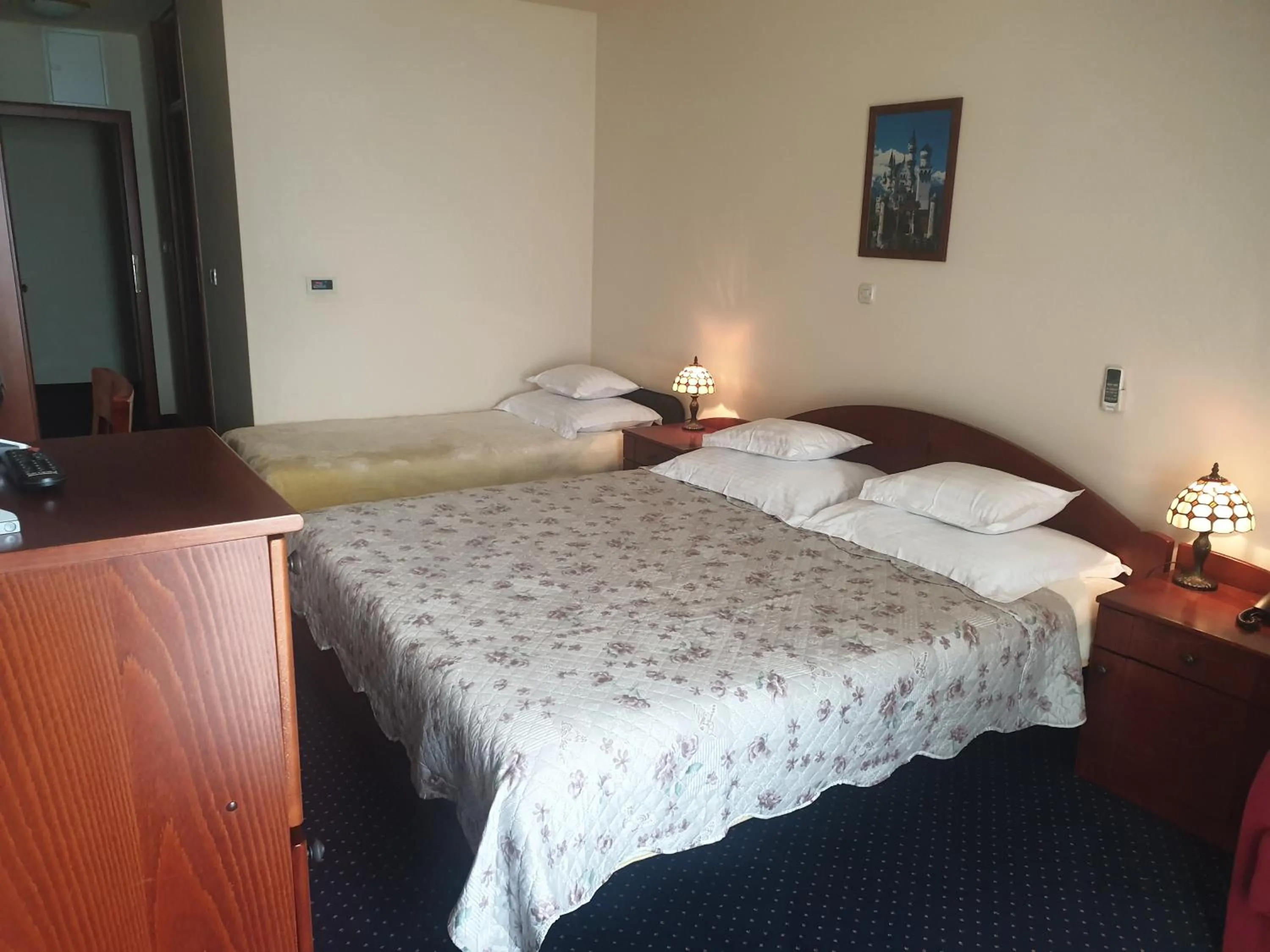 Spring, Bed in Hotel Miramare