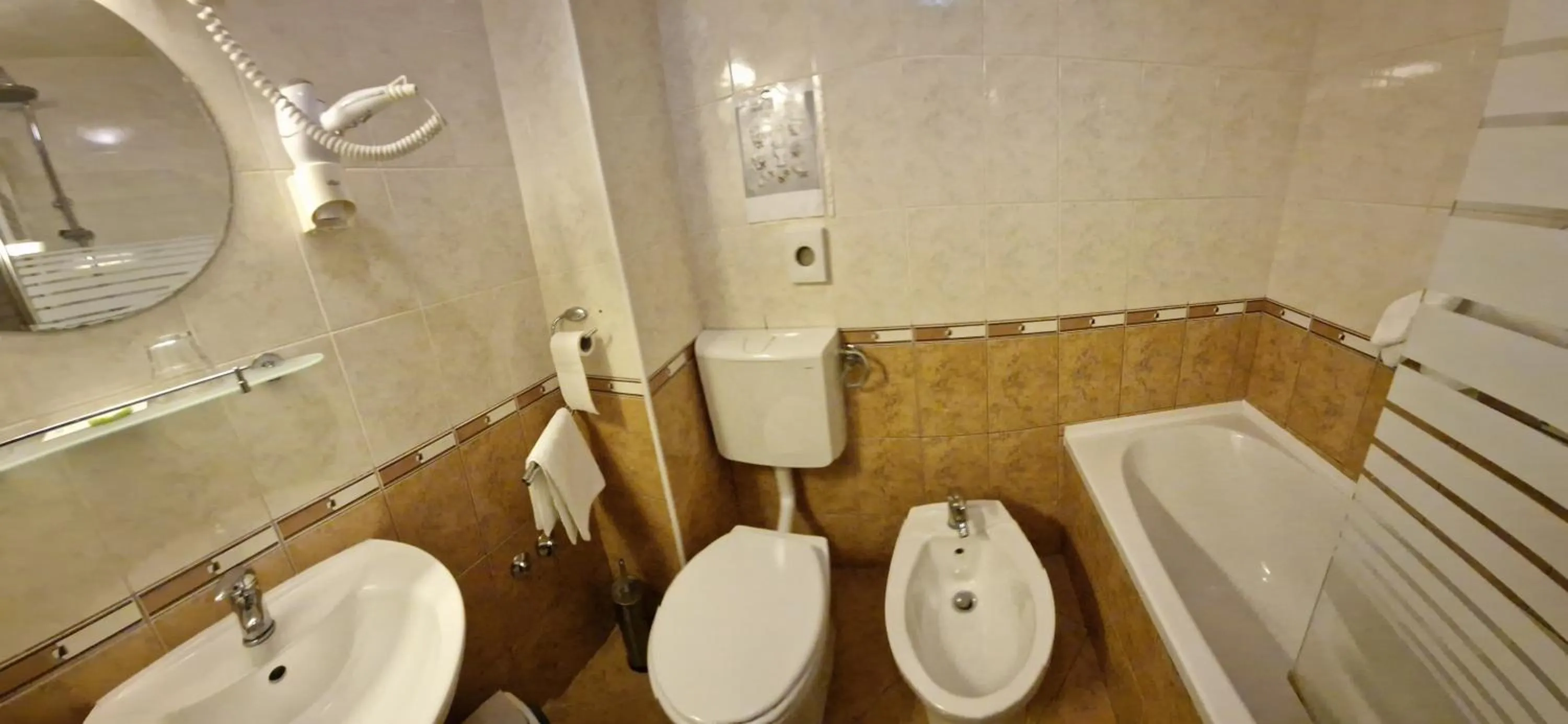 Toilet in Hotel Miramare
