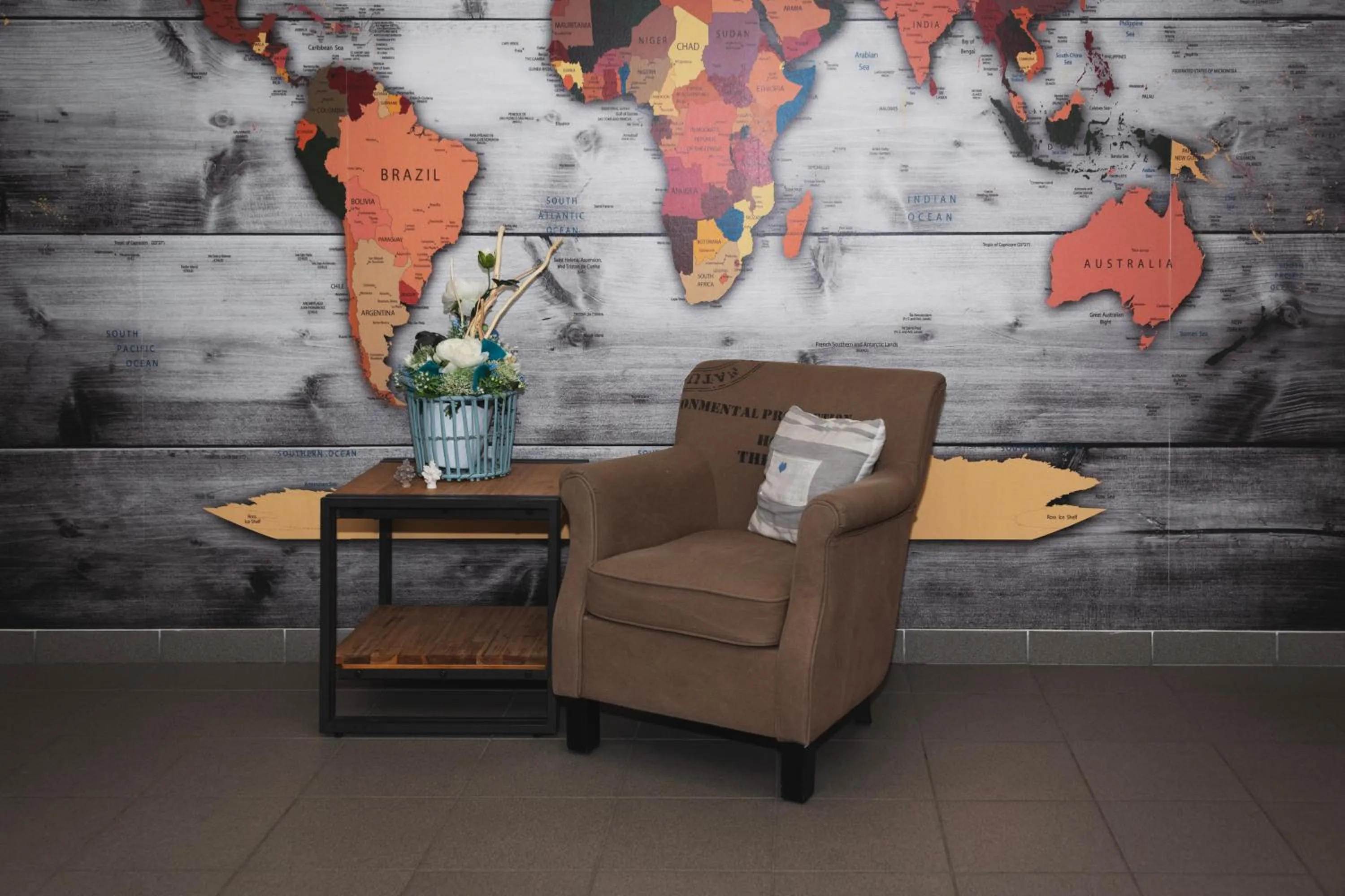 Lobby or reception in Aqua Hotel