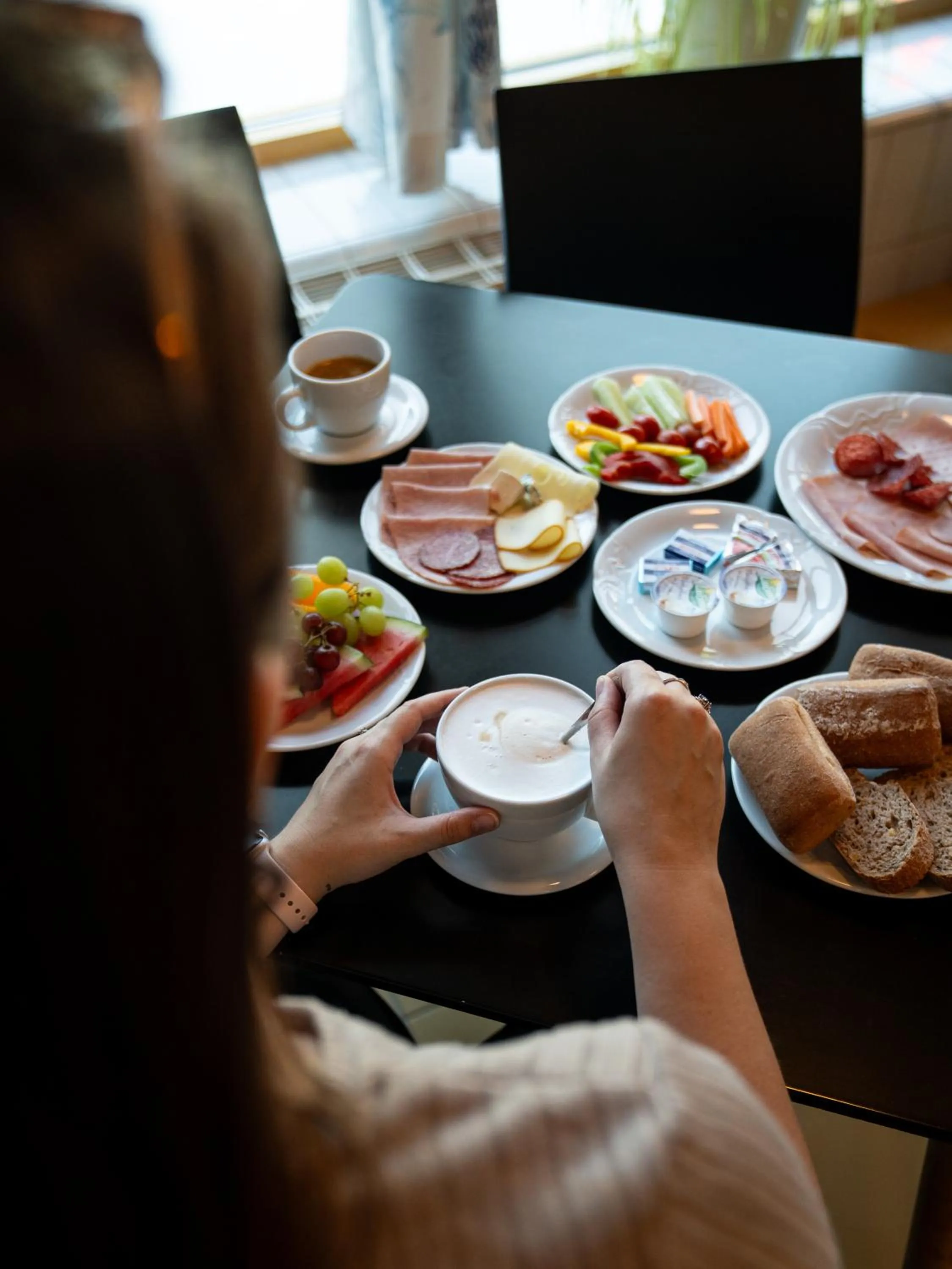 Breakfast in Aqua Hotel