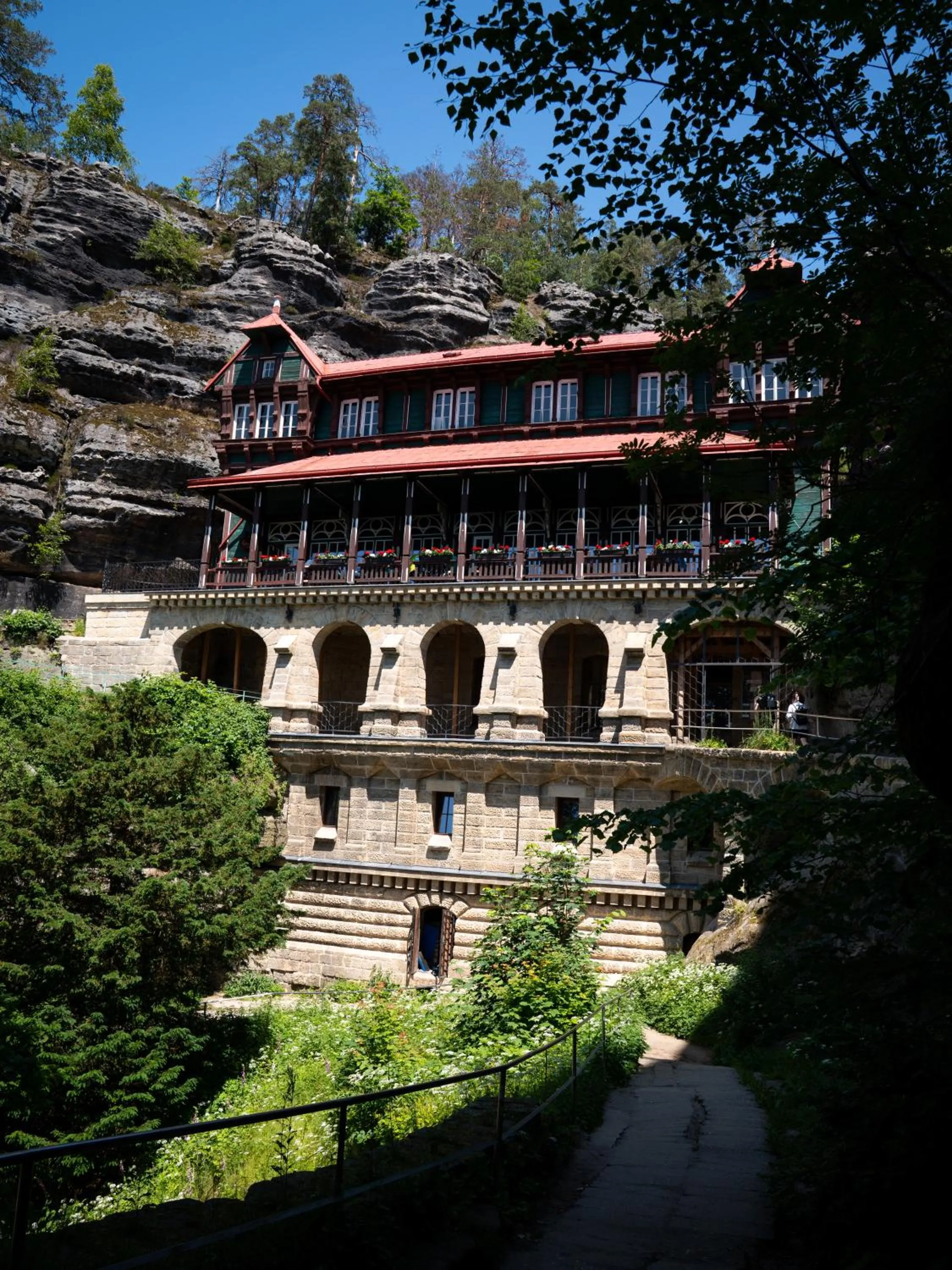 Off site in Aqua Hotel