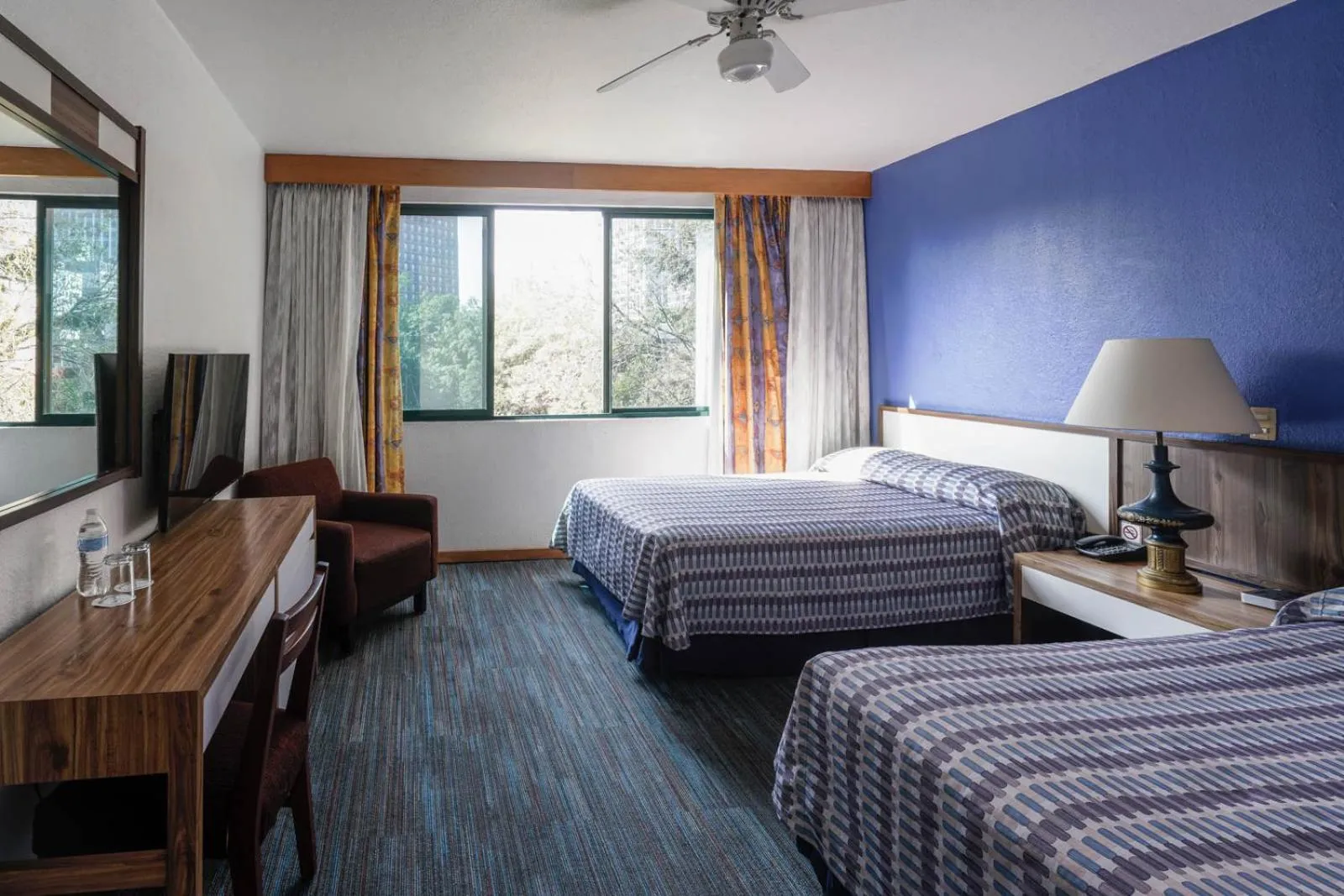 Bedroom, Bed in Hotel New York Ciudad de Mexico