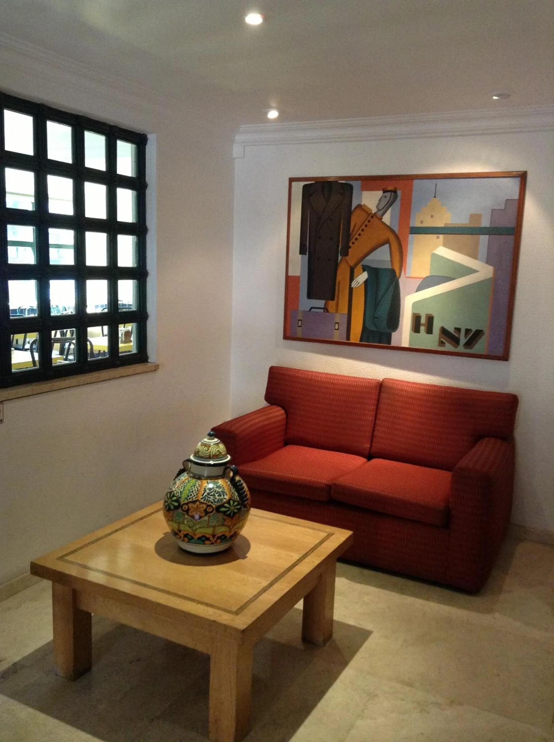 Seating area in Hotel New York Ciudad de Mexico