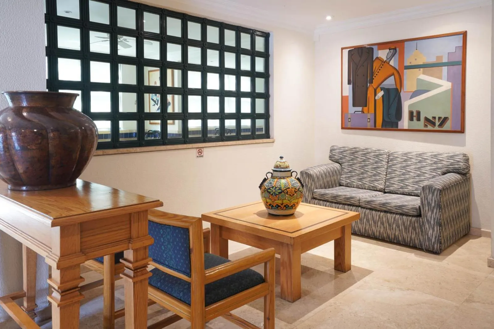 Seating area in Hotel New York Ciudad de Mexico