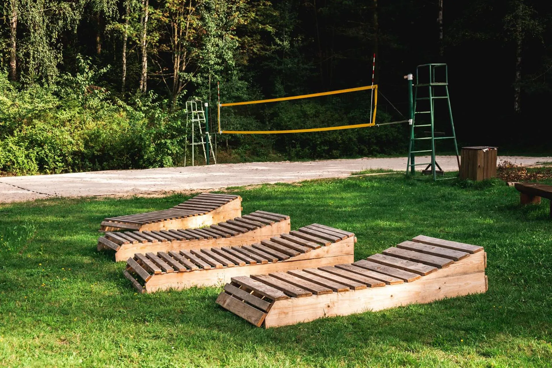 Garden in Hotel Kouty