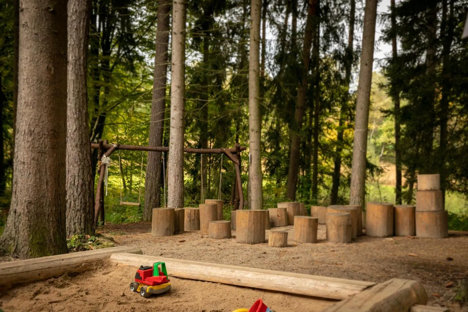 Children play ground in Hotel Kouty