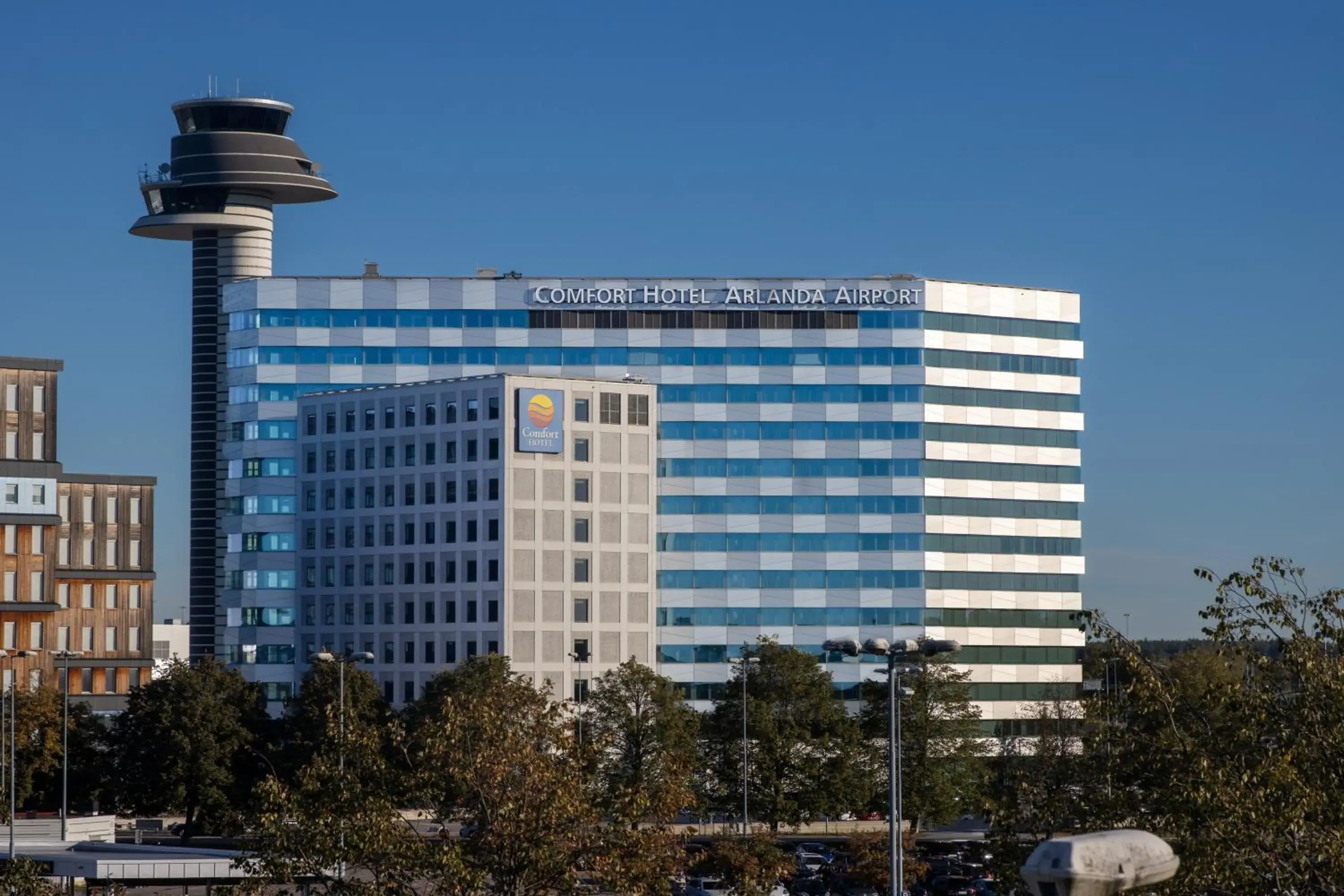 Property building in Comfort Hotel Arlanda Airport Terminal Property building in Comfort Hotel Arlanda Airport Terminal