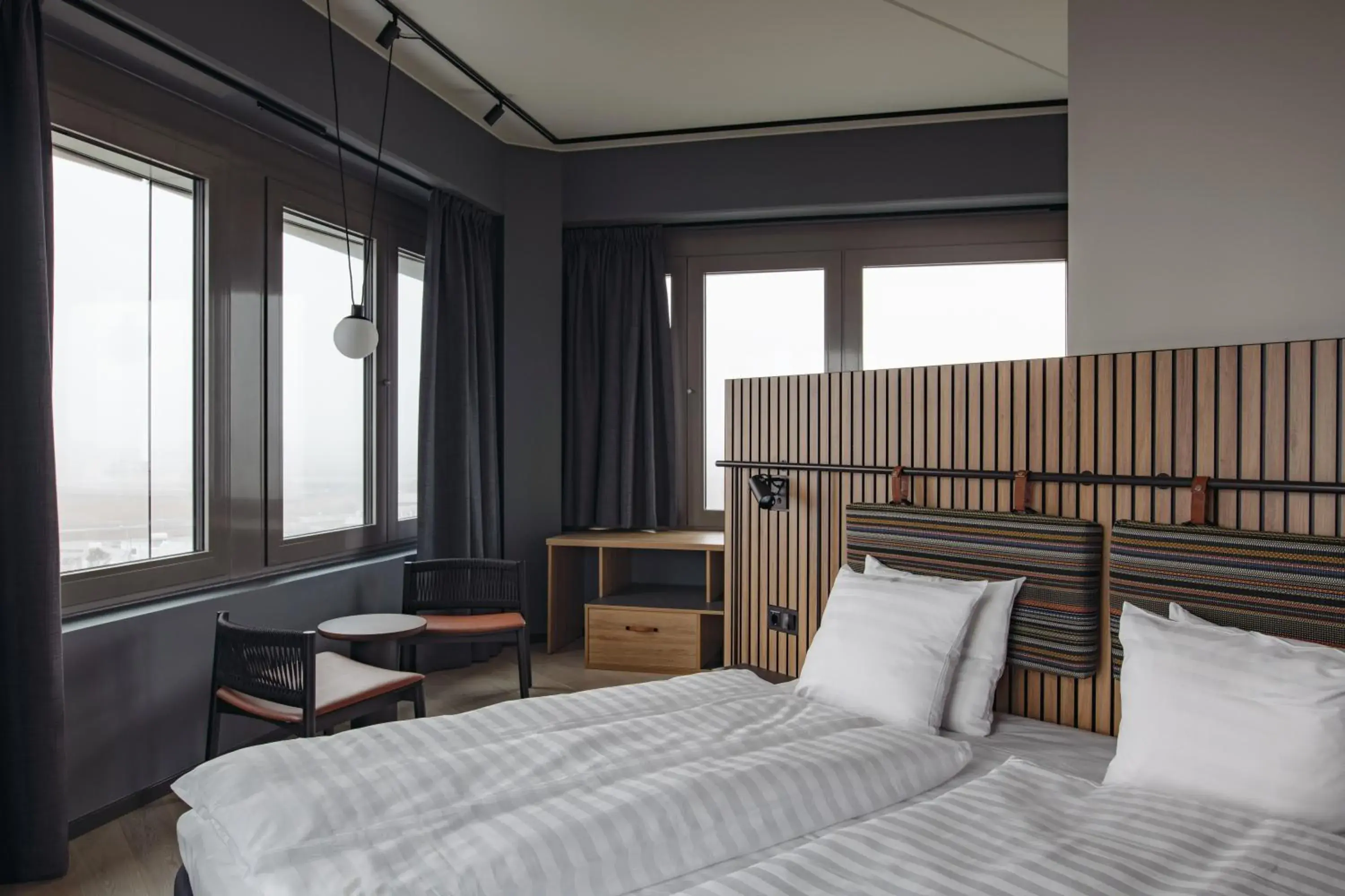 Bed in Comfort Hotel Arlanda Airport Terminal Bed in Comfort Hotel Arlanda Airport Terminal