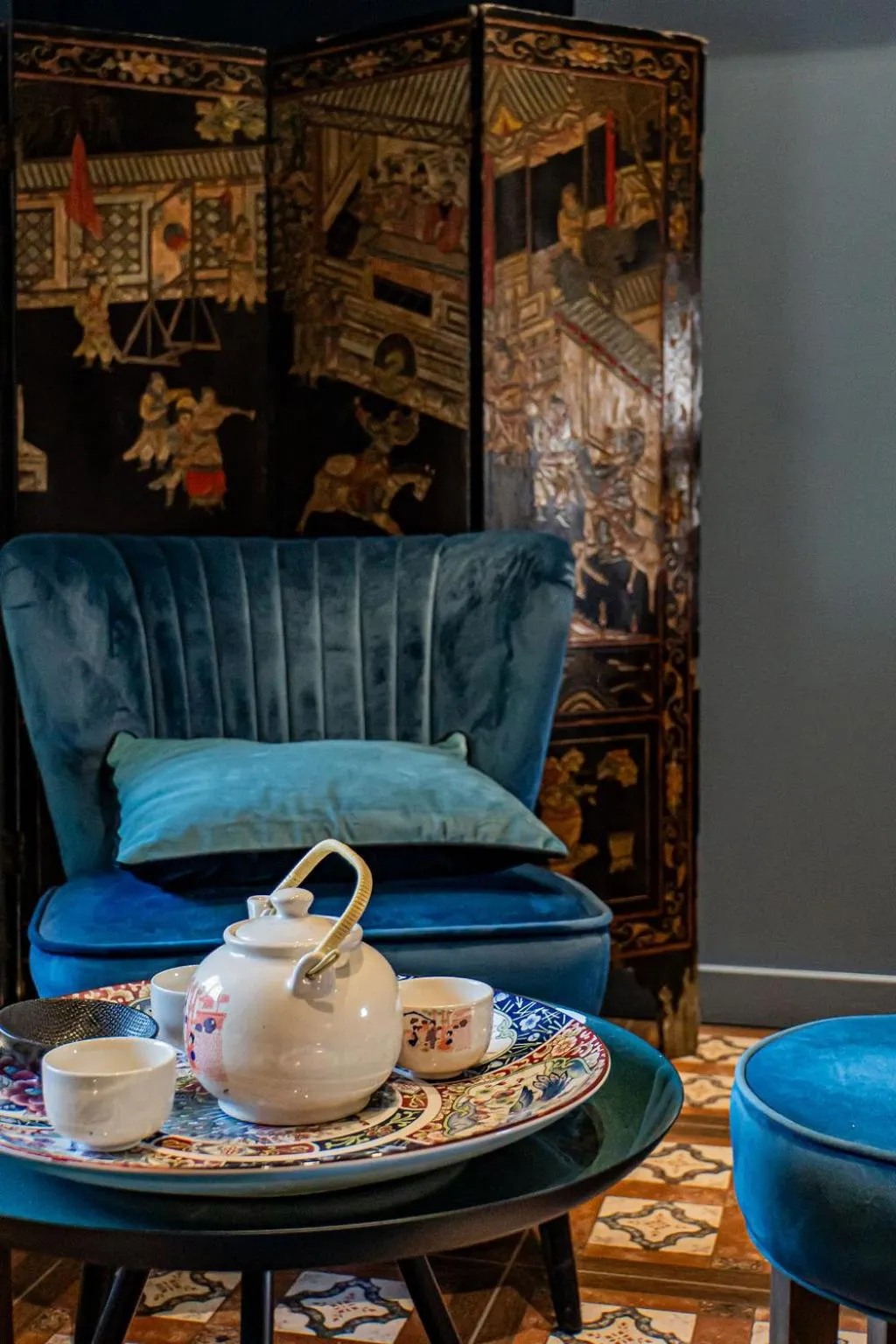 Decorative detail in Chateau des Perichons