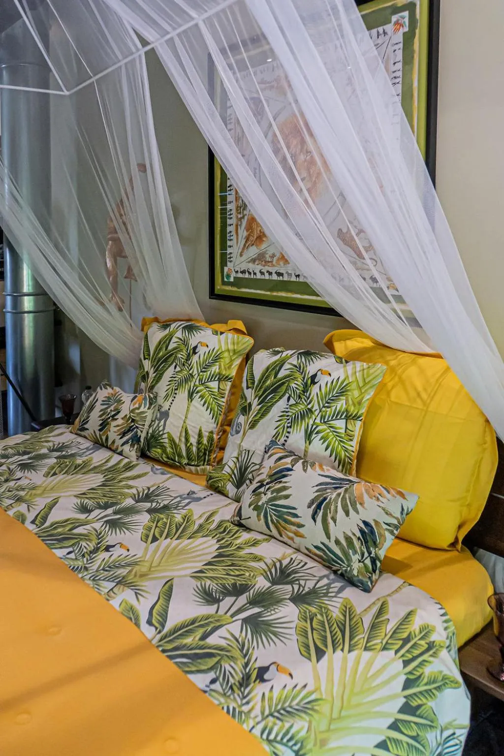 Bed in Chateau des Perichons