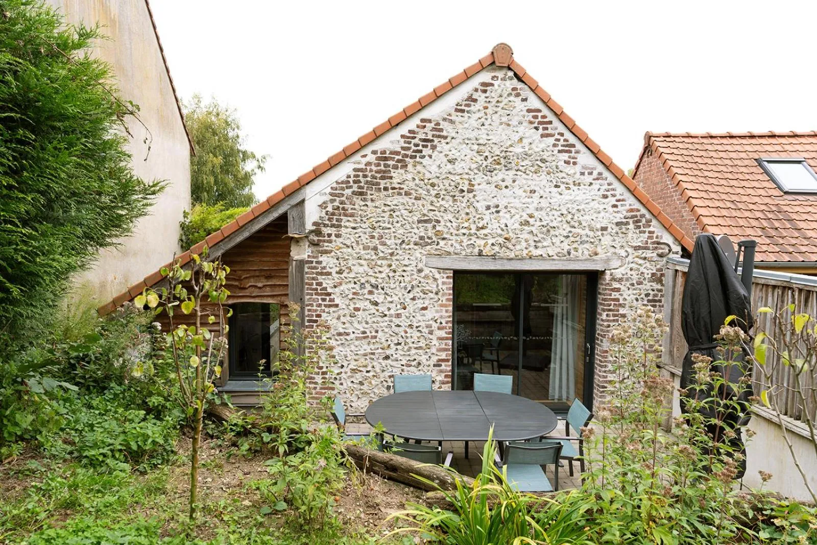 Patio in Les Bobos à la ferme