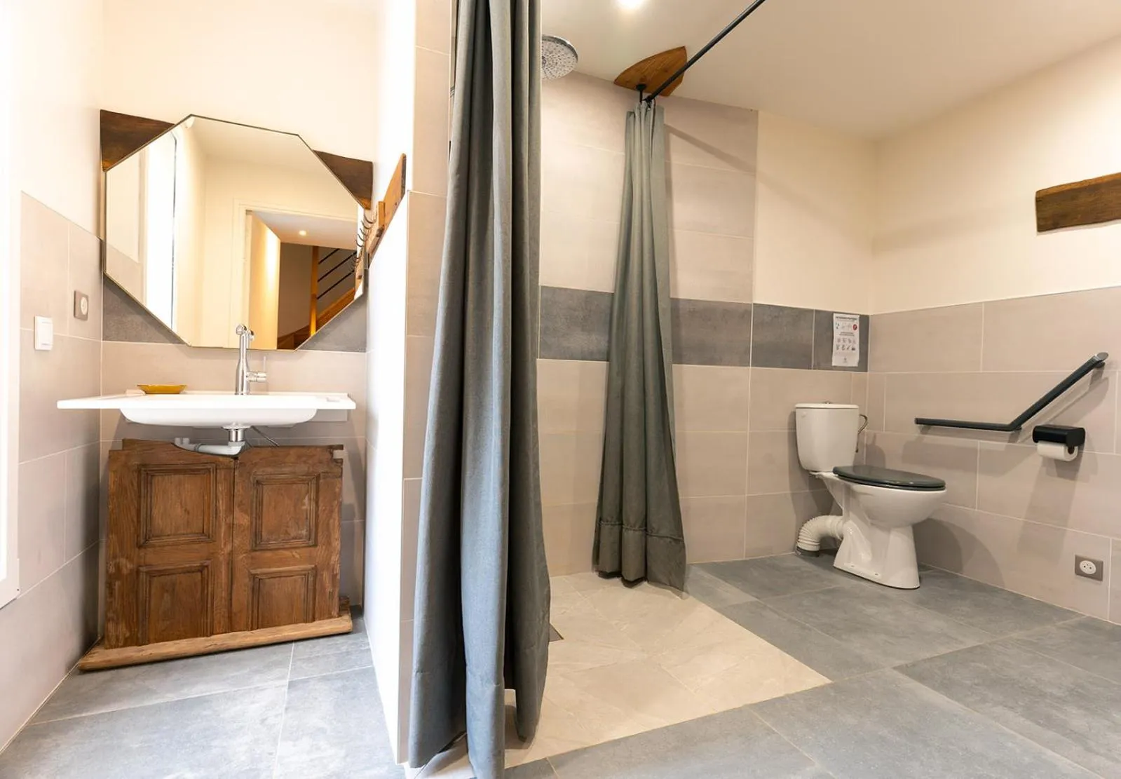 Shower in Les Bobos à la ferme